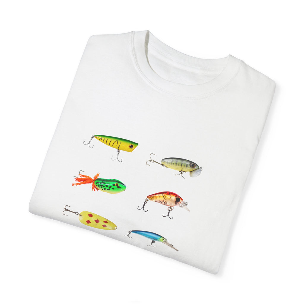 Unisex Fishing Theme T-Shirt - "Decisions, Decisions" Graphic Tee