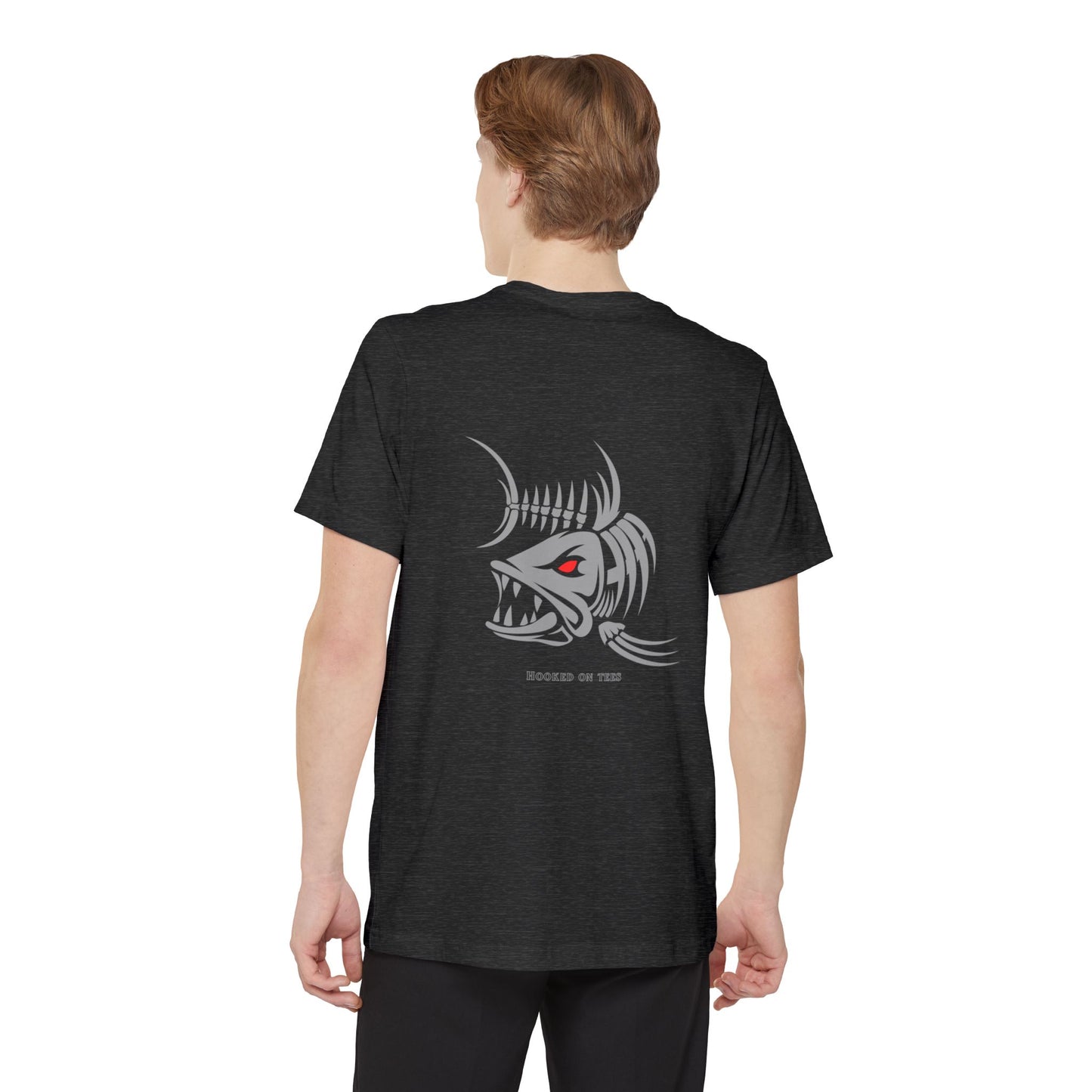 "Fishing University" Unisex Pocket T-Shirt - Unique Graphic Tee for Casual Style.