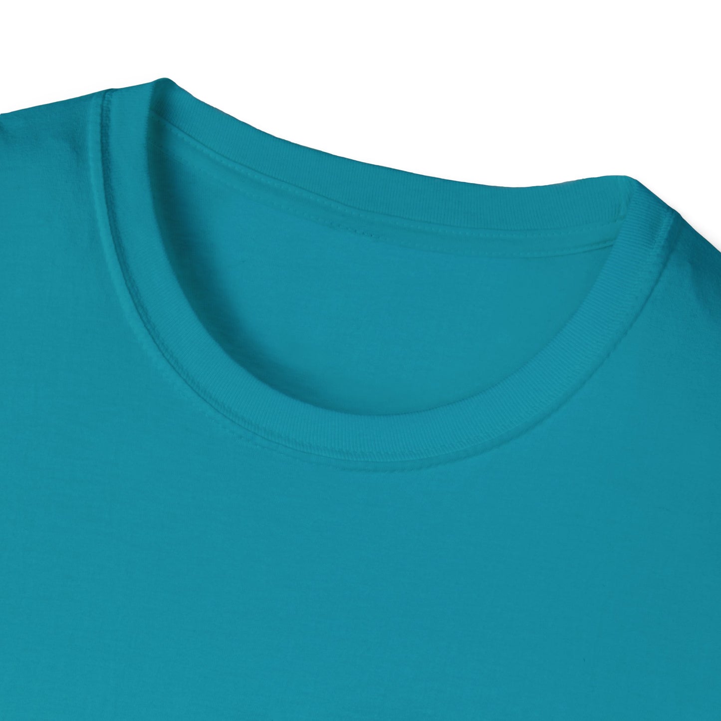 "Today's Good Mood Is Sponsored By Fishing" Unisex Softstyle T-Shirt.