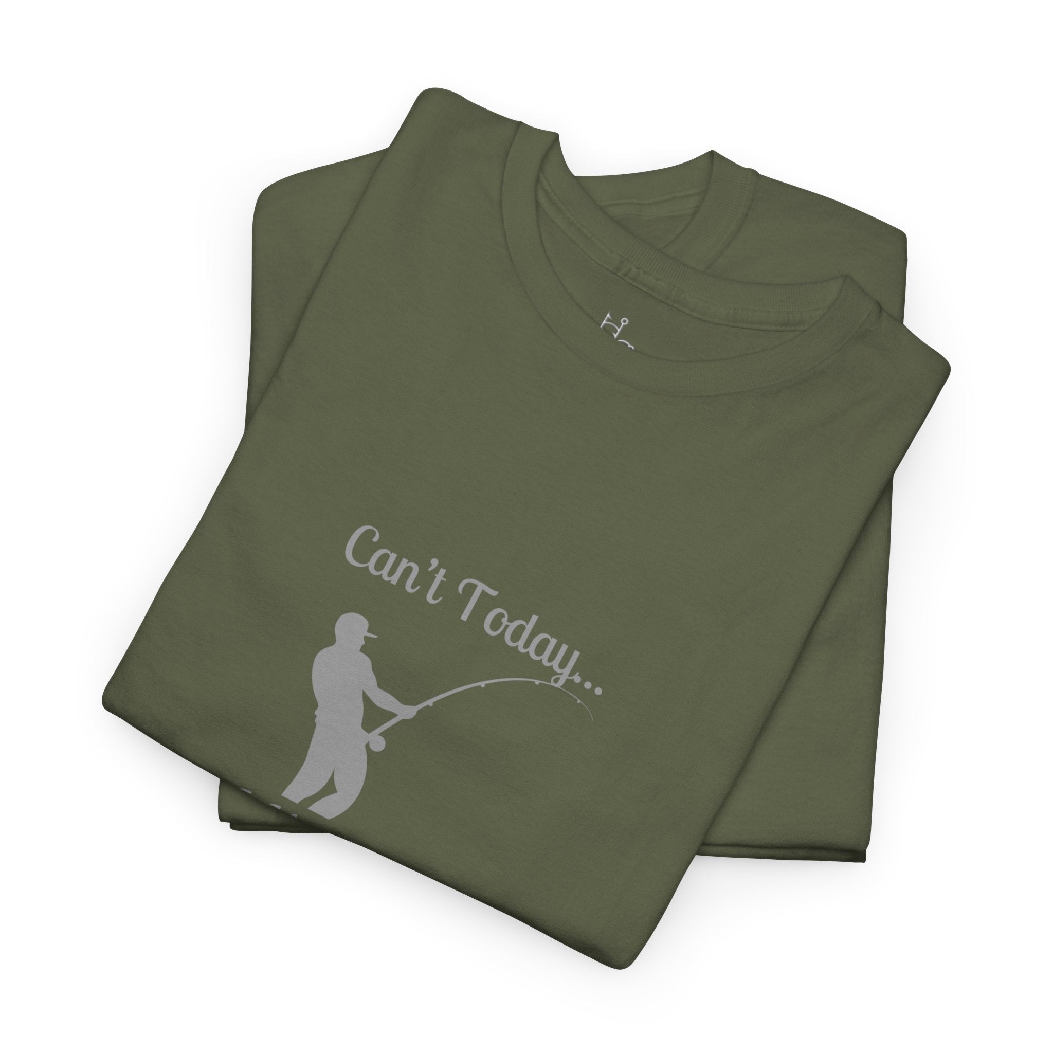 Fishing T-Shirt - "Can't Today... I Have Plans With My Rod" Casual Angler Tee
