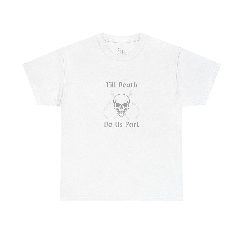 "Till Death Do Us Part" Funny Fishing Softstyle Tee — Gift for Anglers
