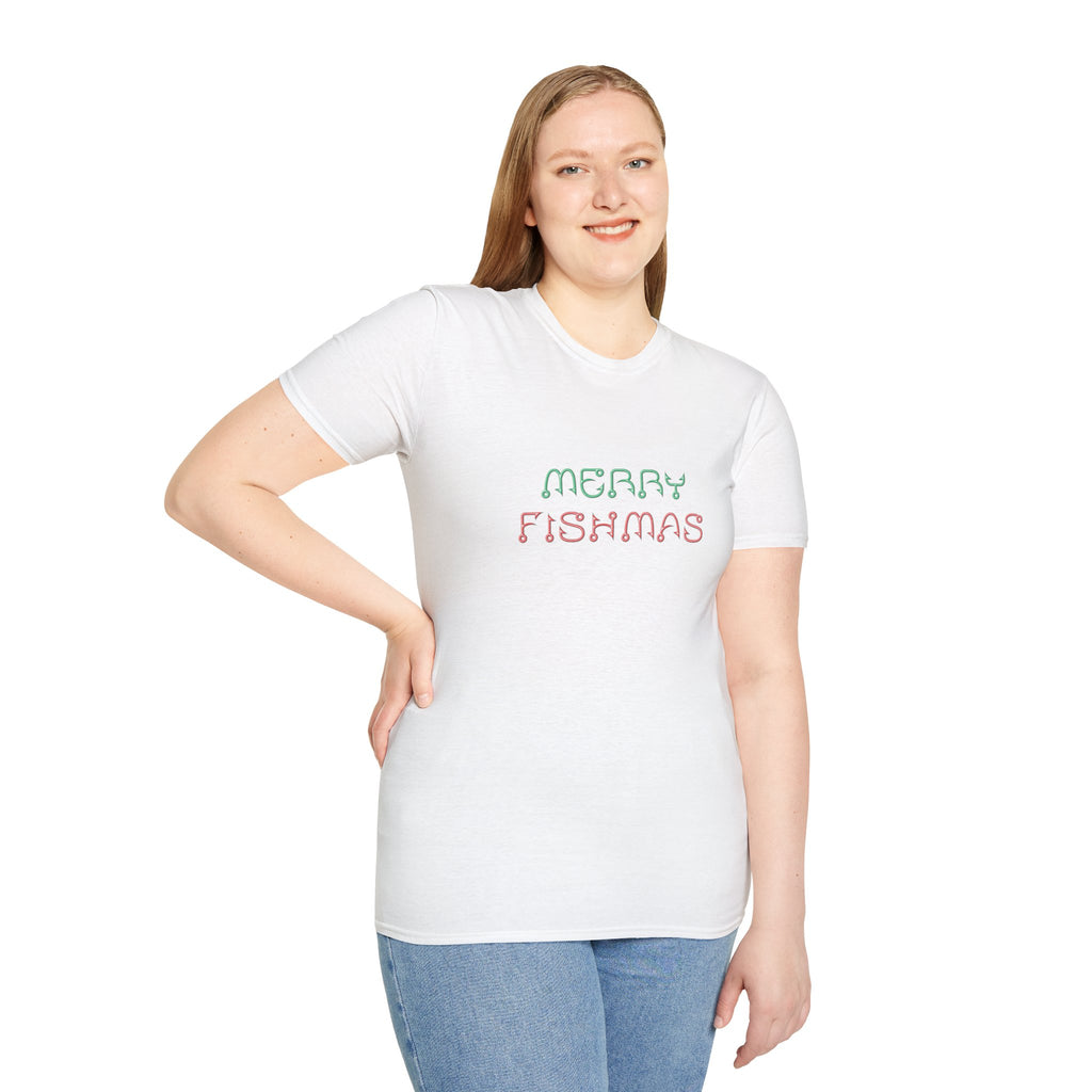 Merry Fishmas T-Shirt — Cute Holiday Pun Tee
