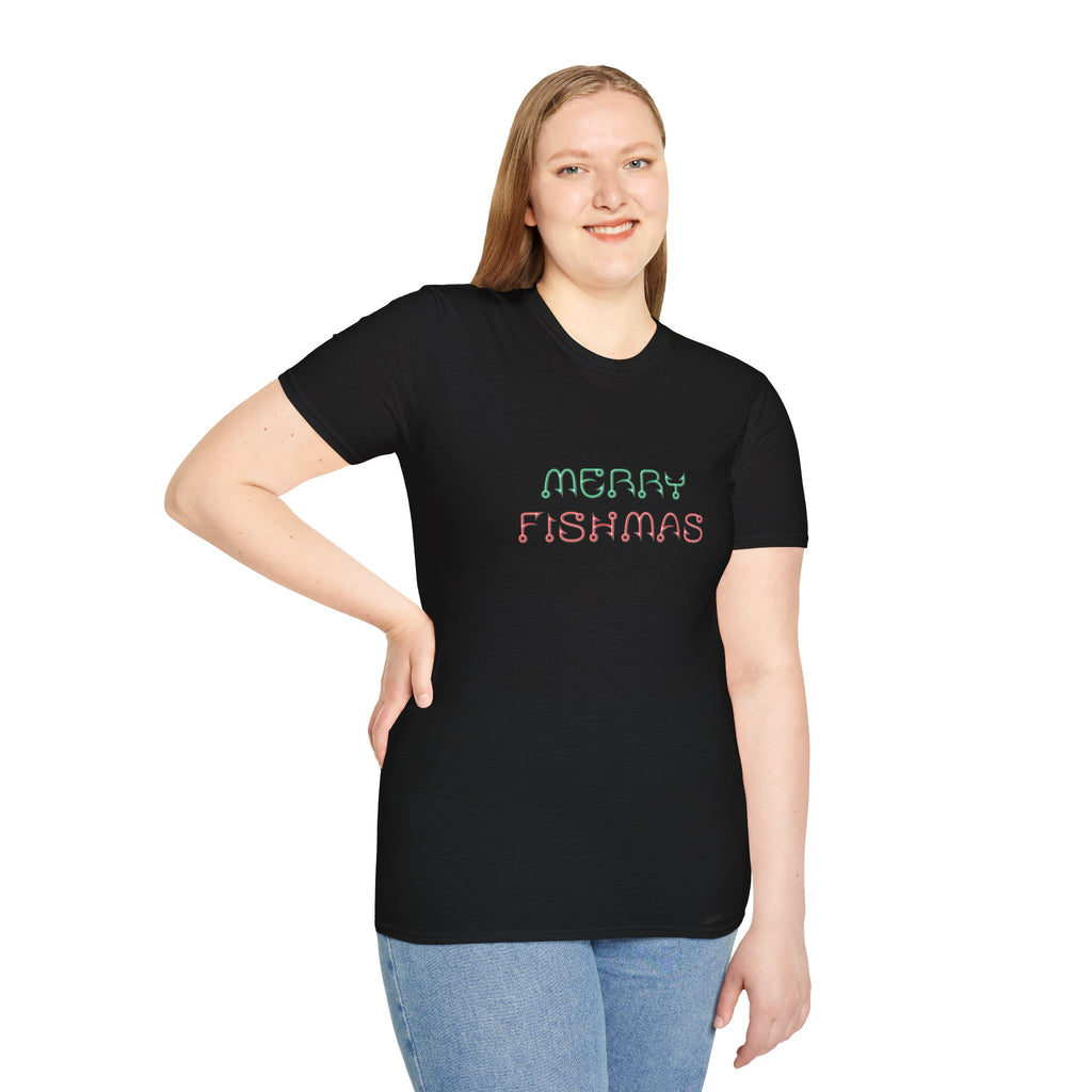 Merry Fishmas T-Shirt — Cute Holiday Pun Tee