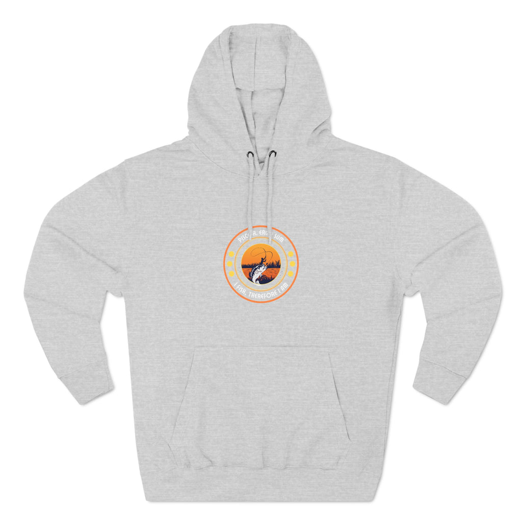 "I Fish, Therefore I Am" - Cozy Fleece for Outdoor Lovers
