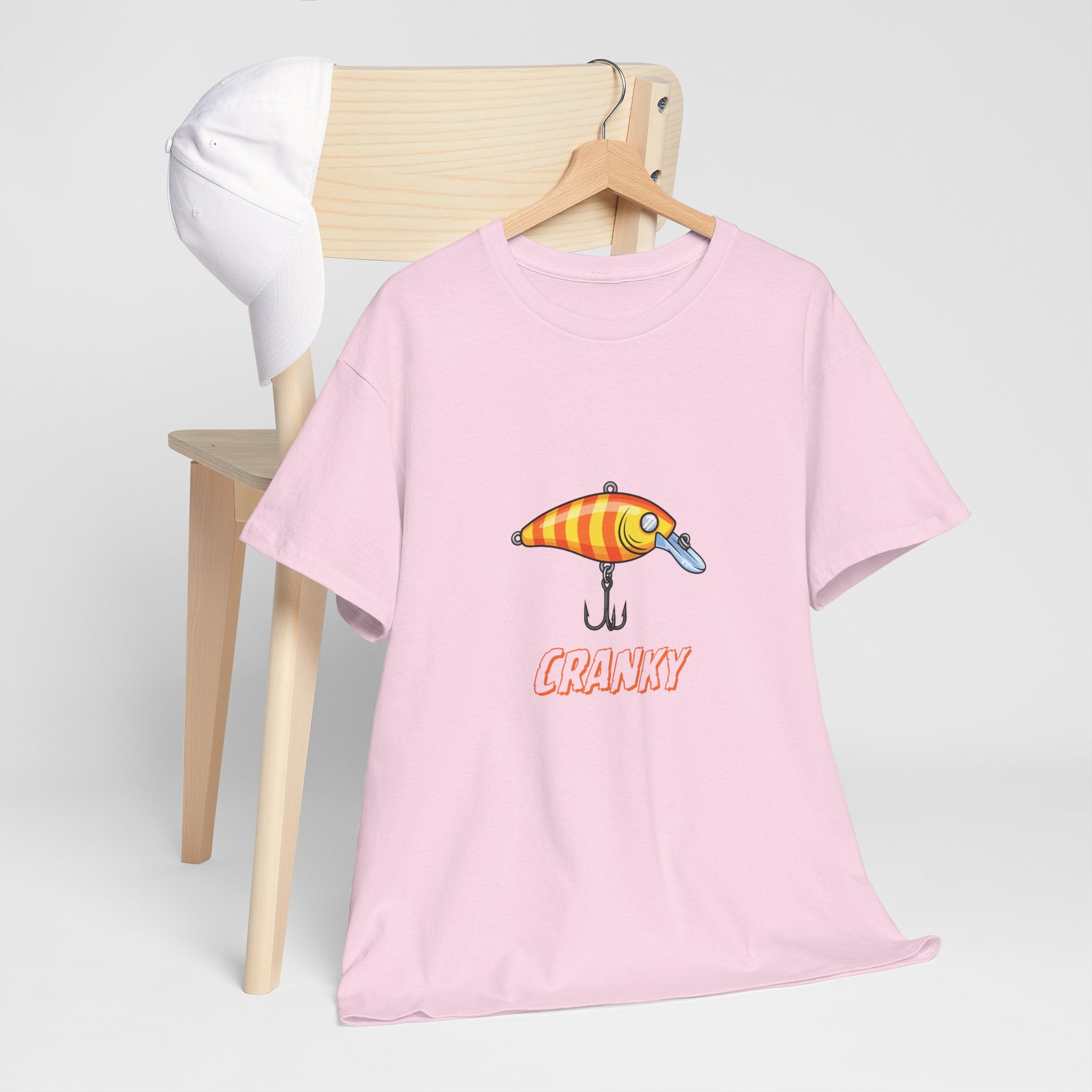Fishing Lure 'Cranky' T-Shirt — Angler Graphic Tee for Fishermen & Outdoors