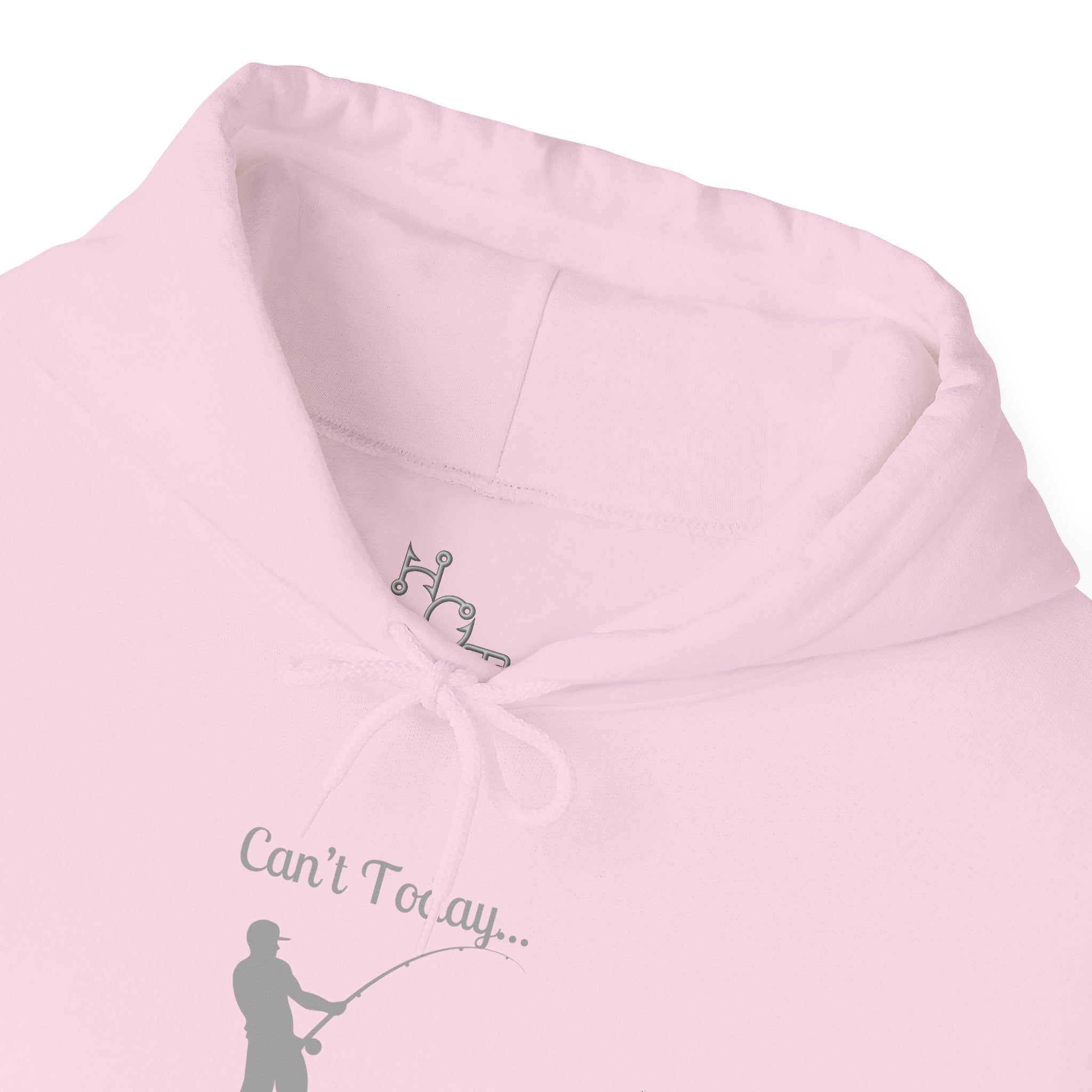 Hooded Sweatshirt - 'Can't Today...I Have Plans With My Rod' Fishing Theme