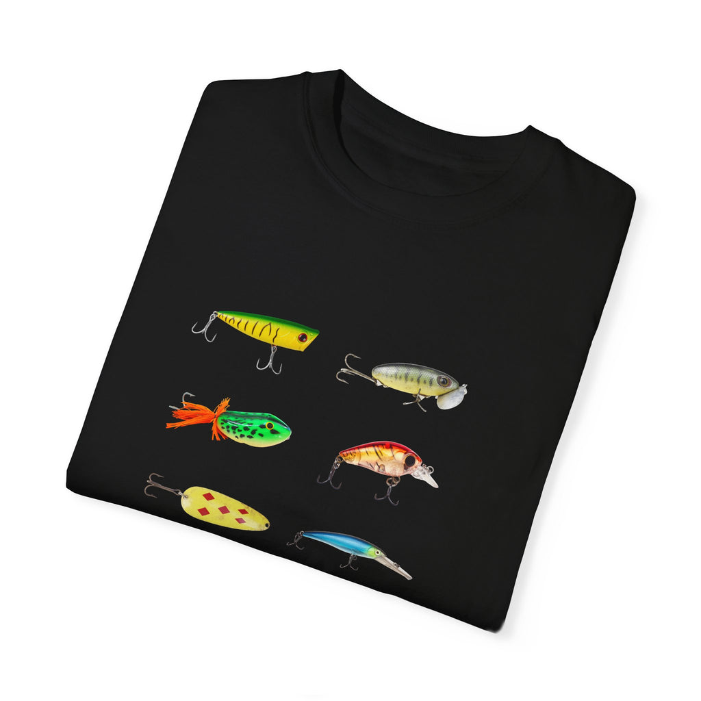 Unisex Fishing Theme T-Shirt - "Decisions, Decisions" Graphic Tee