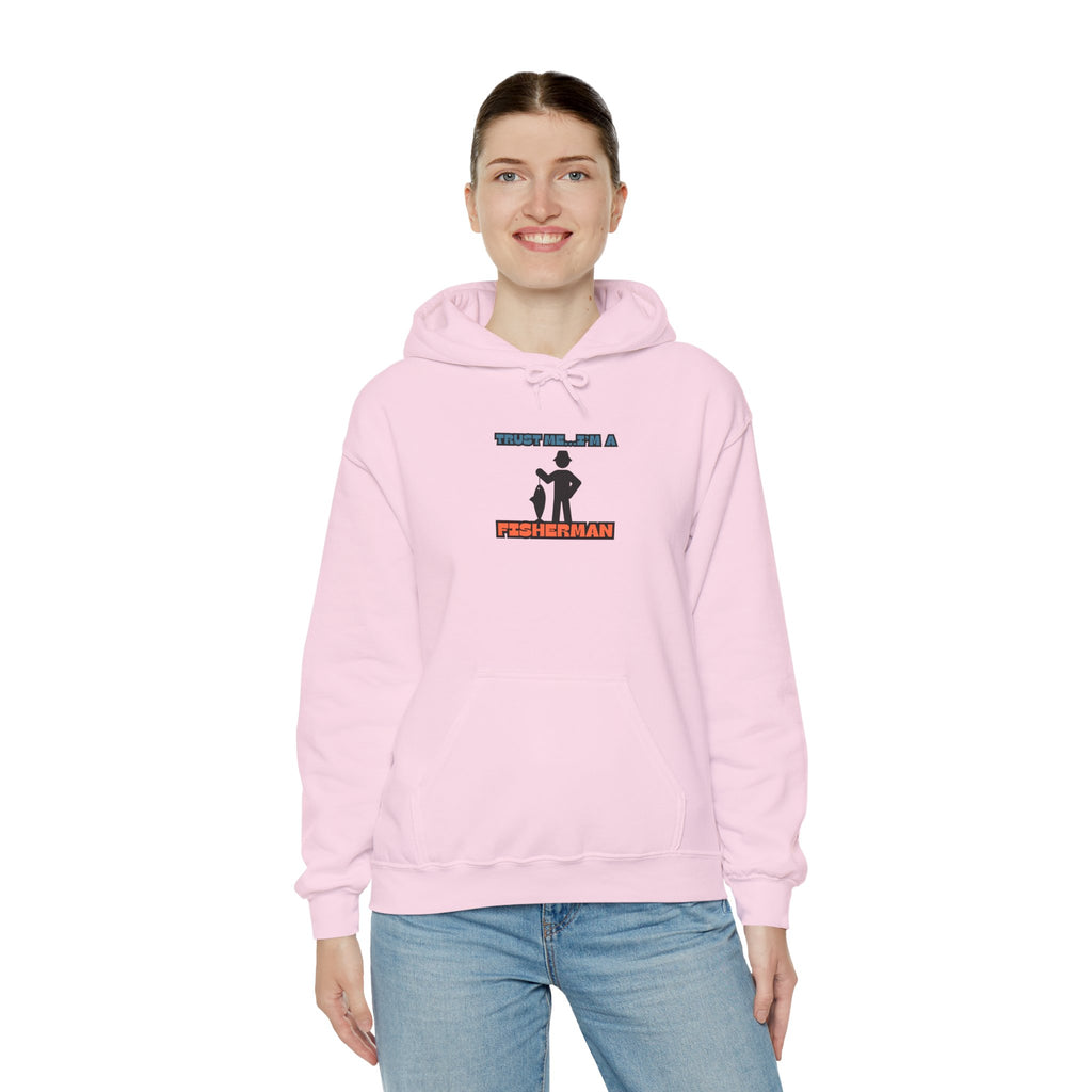"Trust Me, I'm a Fisherman" Hoodie | Unisex Heavy Blend Sweatshirt for Fishing Lovers