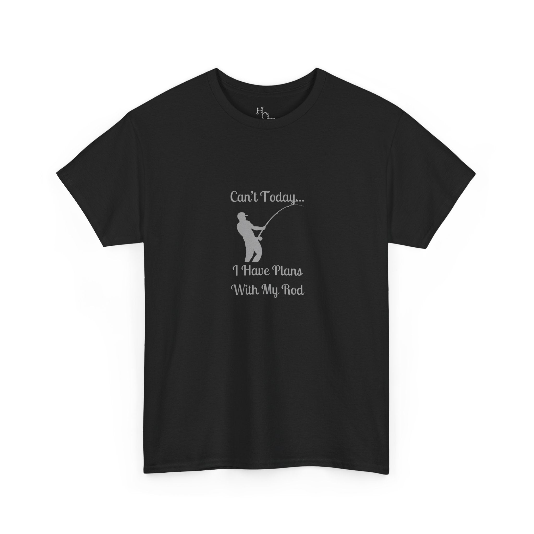 Fishing T-Shirt - "Can't Today... I Have Plans With My Rod" Casual Angler Tee