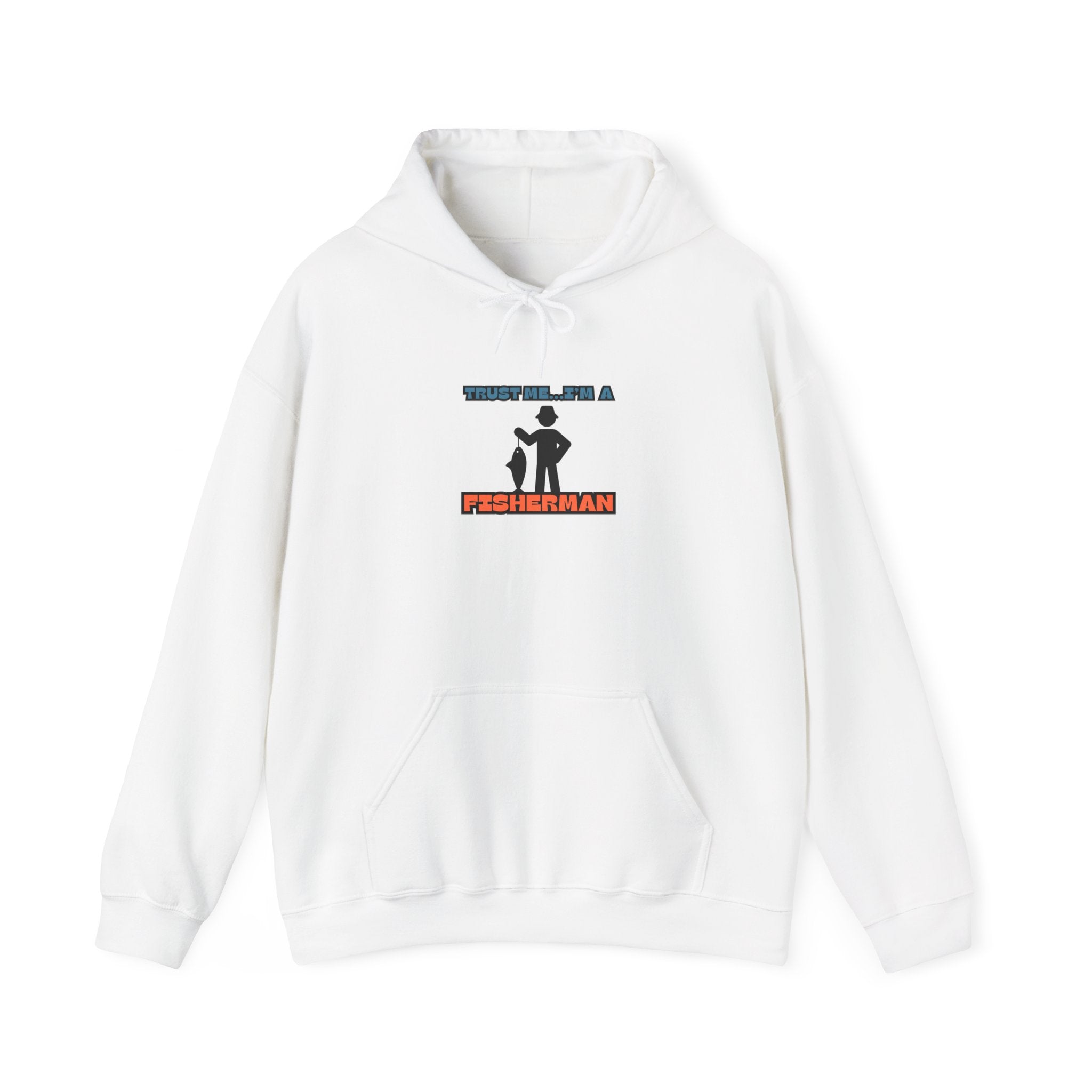 "Trust Me, I'm a Fisherman" Hoodie | Unisex Heavy Blend Sweatshirt for Fishing Lovers