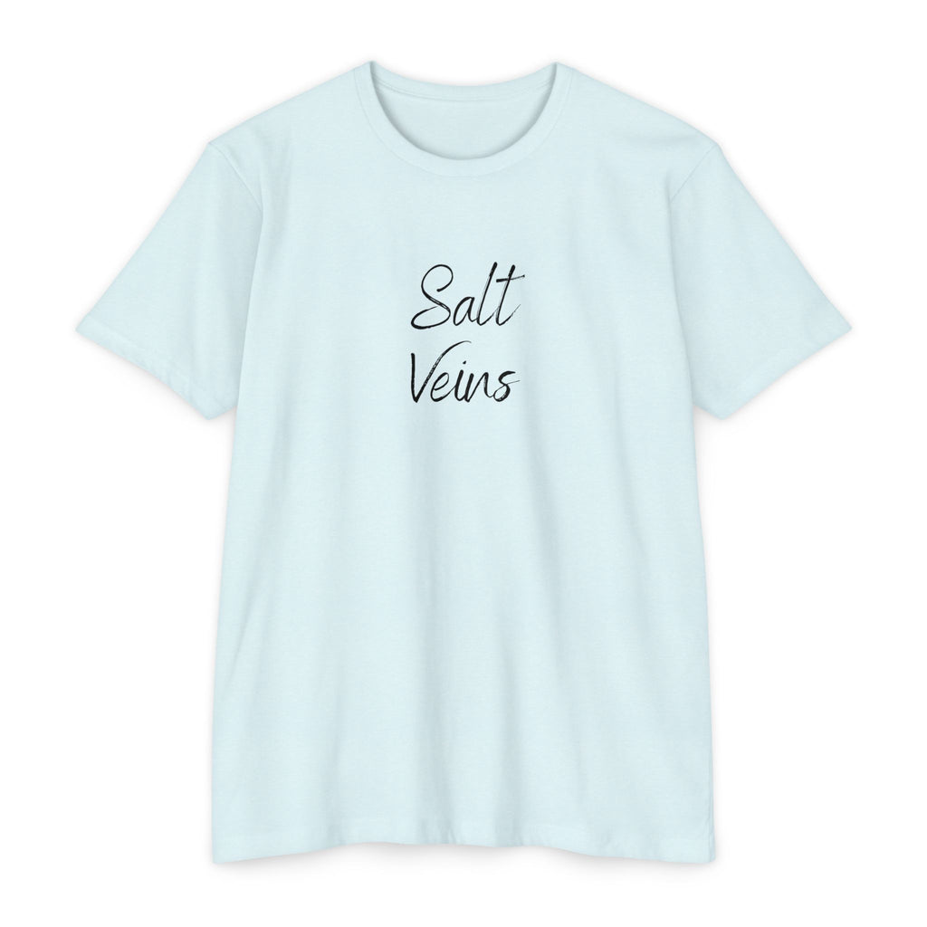 "Salt Veins" Fishing Lifestyle CVC Jersey Tee — Gift for Anglers