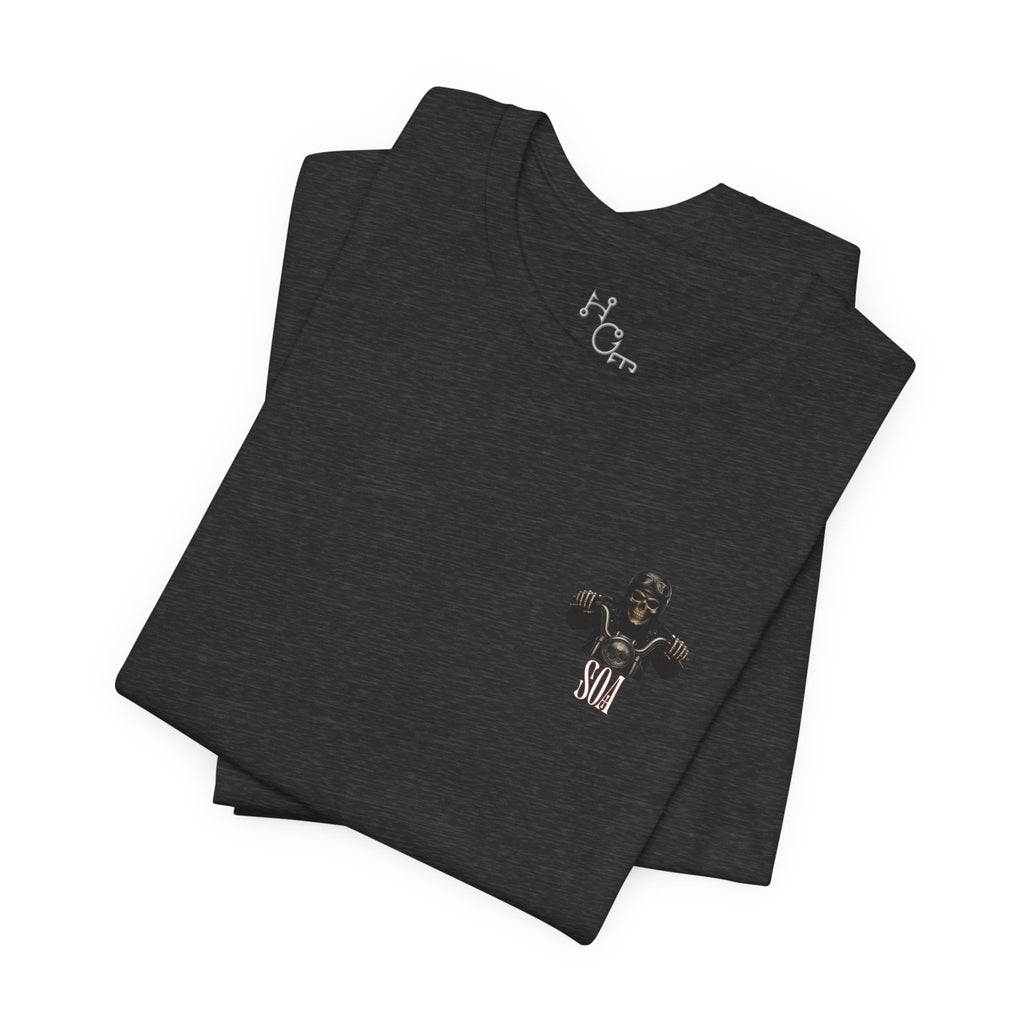 Skull Biker Tee — "Sons of Acetaminophen" Motorcycle T‑Shirt