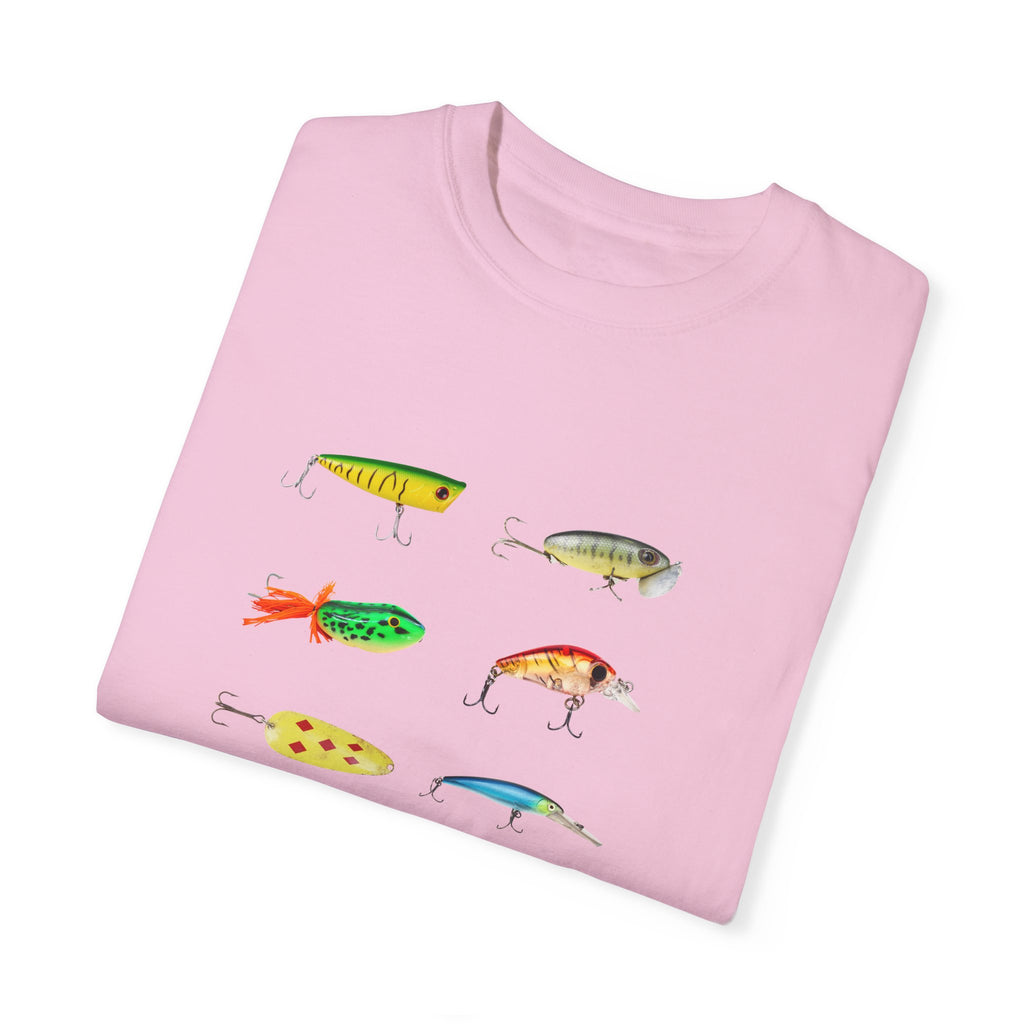 Unisex Fishing Theme T-Shirt - "Decisions, Decisions" Graphic Tee