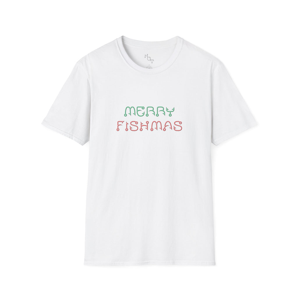 Merry Fishmas T-Shirt — Cute Holiday Pun Tee