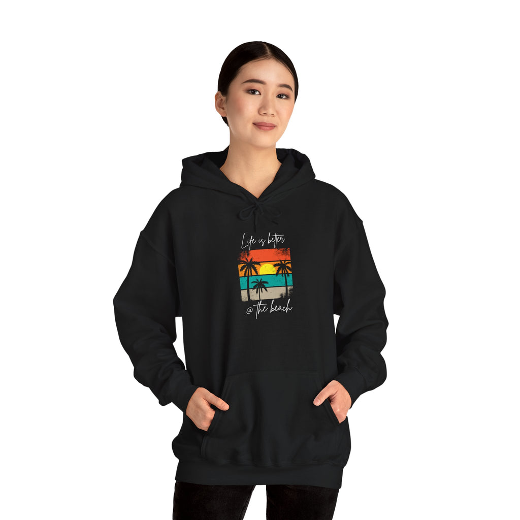 Beach Vibes Unisex Hoodie - "Life is Better at the Beach"
