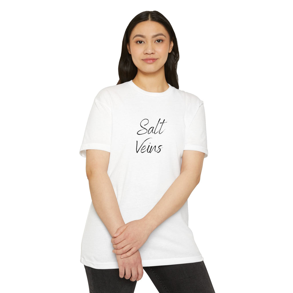 "Salt Veins" Fishing Lifestyle CVC Jersey Tee — Gift for Anglers