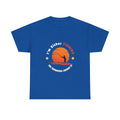 "I'm Either Fishing or Thinking About It" Funny Fishing Heavy Cotton Tee — Gift for Anglers
