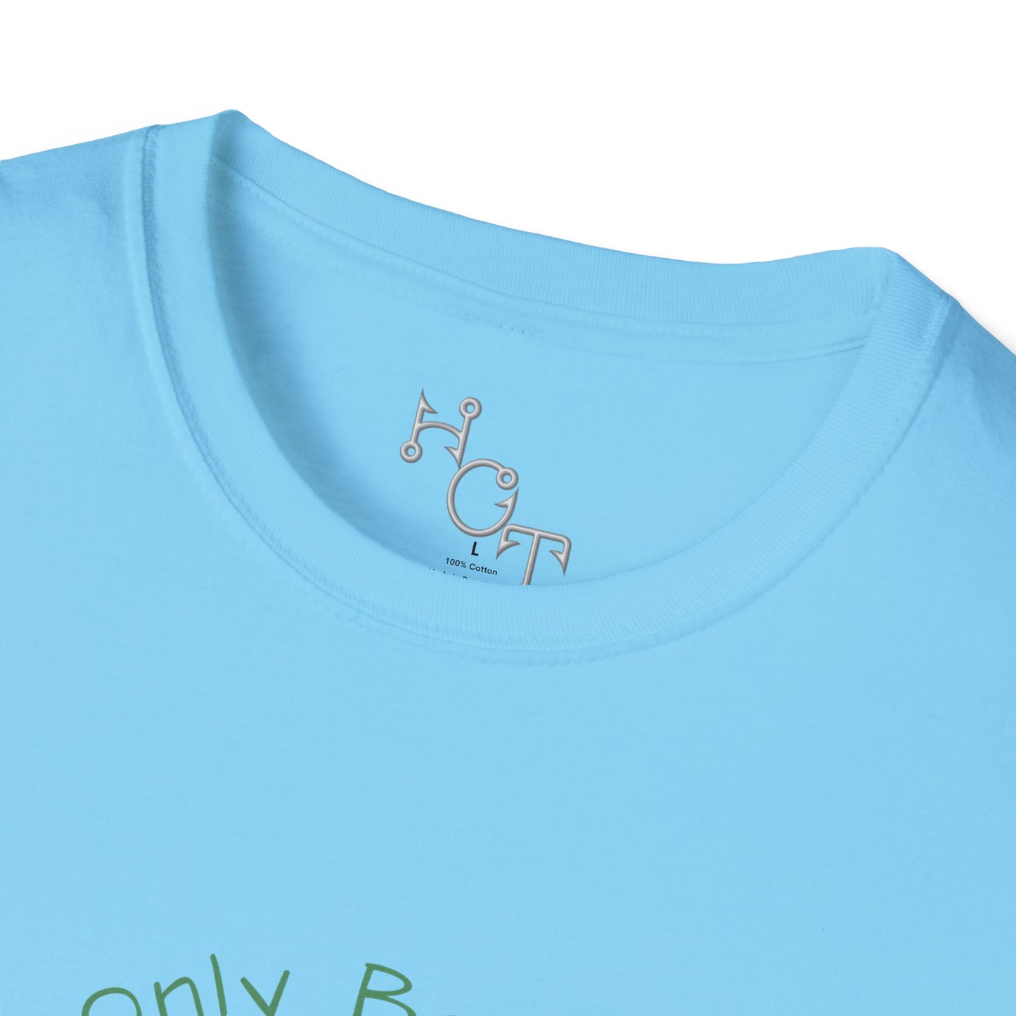 "I'll Only Be Gone A Couple Hours" Fishing Theme Unisex Softstyle T-Shirt – Perfect for Nature Lovers & Weekend Adventurers