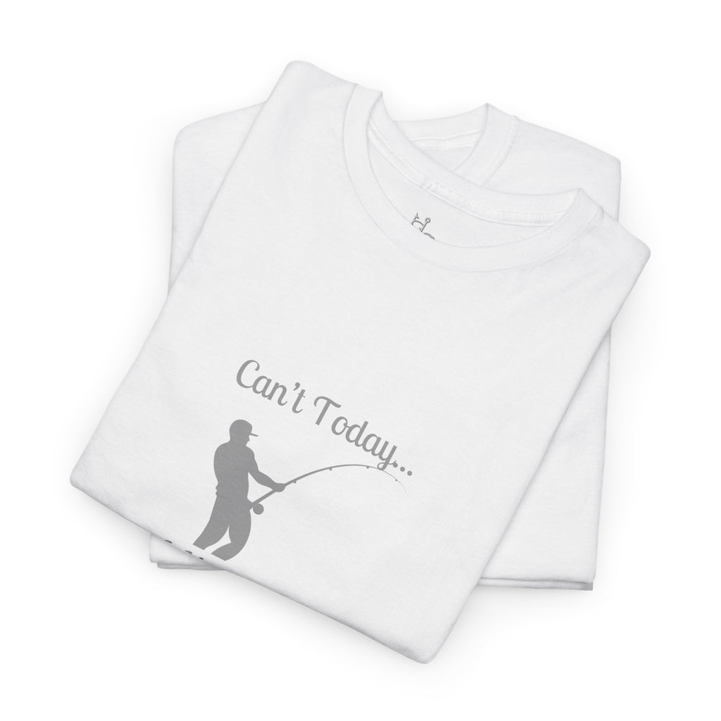 Fishing T-Shirt - "Can't Today... I Have Plans With My Rod" Casual Angler Tee