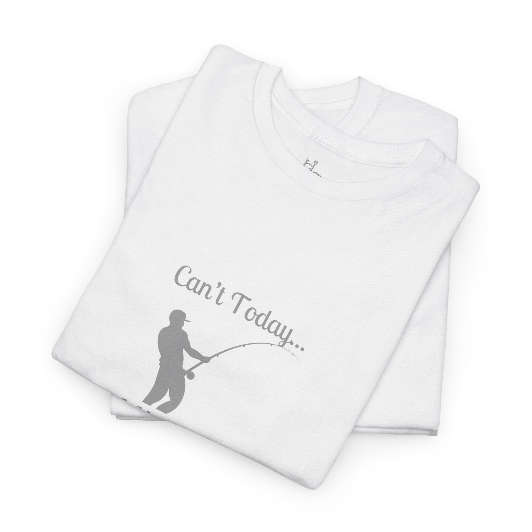 Fishing T-Shirt - "Can't Today... I Have Plans With My Rod" Casual Angler Tee