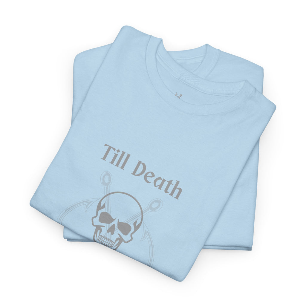 "Till Death Do Us Part" Funny Fishing Softstyle Tee — Gift for Anglers