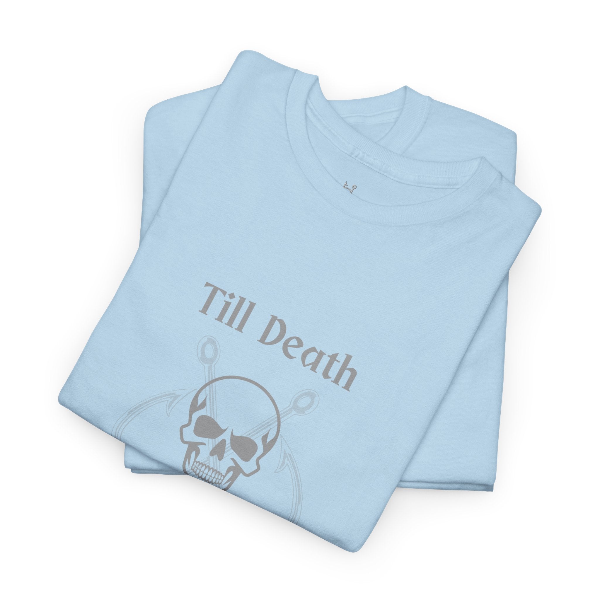 "Till Death Do Us Part" Funny Fishing Softstyle Tee — Gift for Anglers