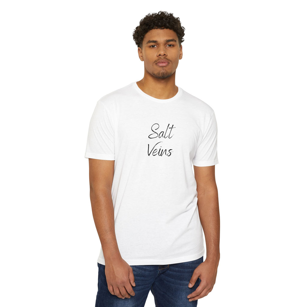"Salt Veins" Fishing Lifestyle CVC Jersey Tee — Gift for Anglers