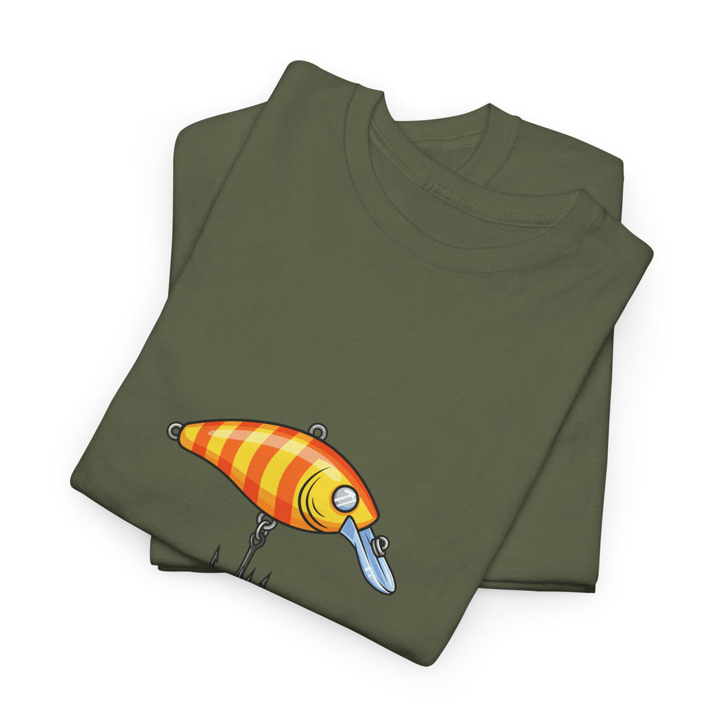Fishing Lure 'Cranky' T-Shirt — Angler Graphic Tee for Fishermen & Outdoors