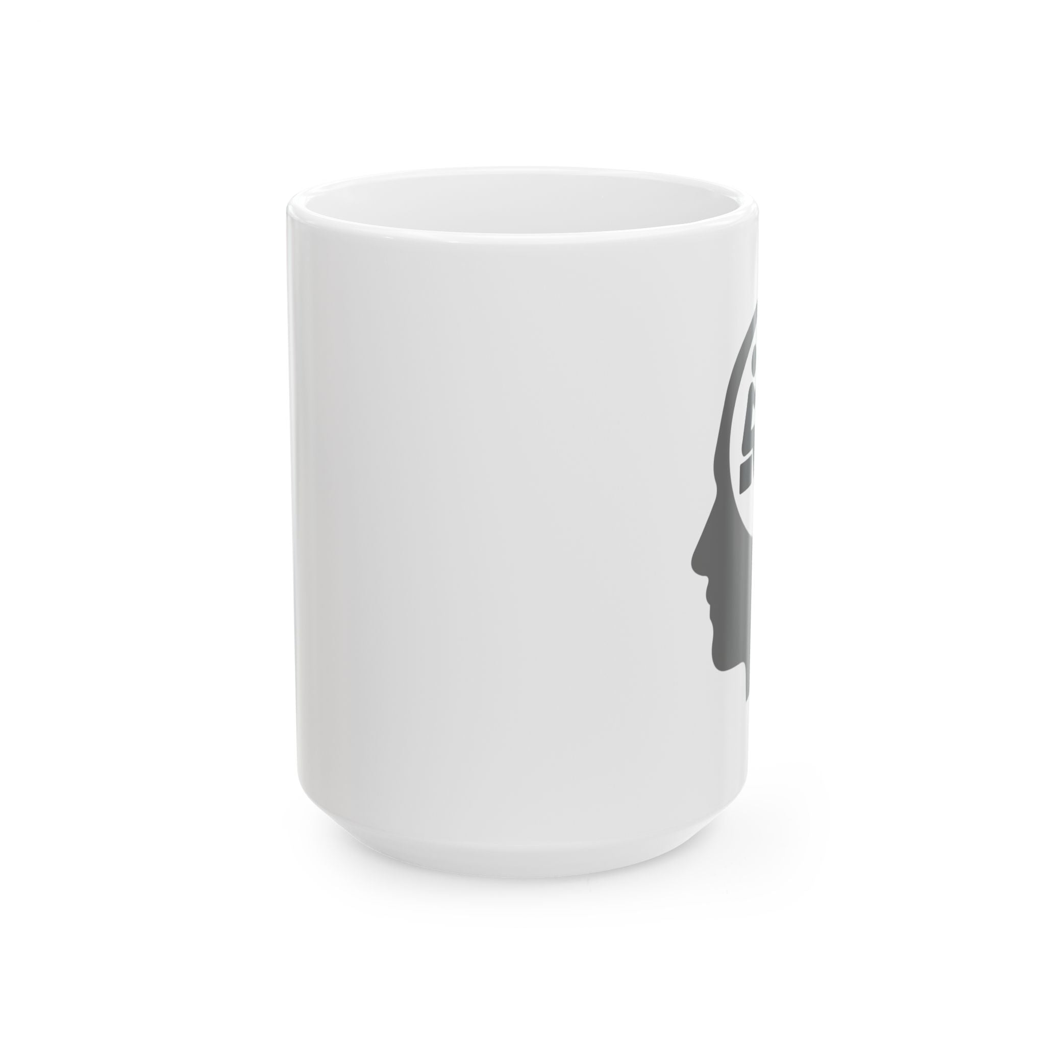 "Fishing On The Brain" Ceramic Mug, (11oz, 15oz). #fishing #fish #fisherman #coffeemugs #outdoors #coffee