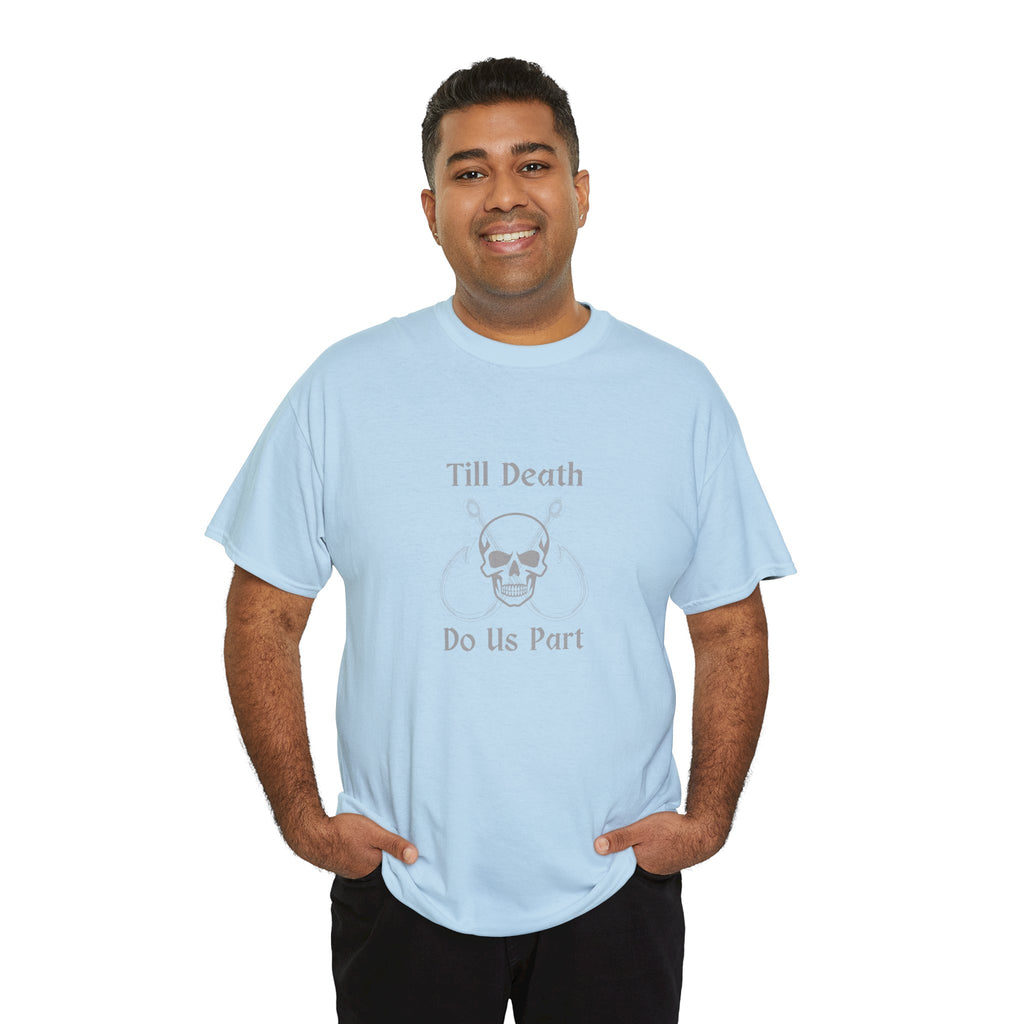 "Till Death Do Us Part" Funny Fishing Softstyle Tee — Gift for Anglers
