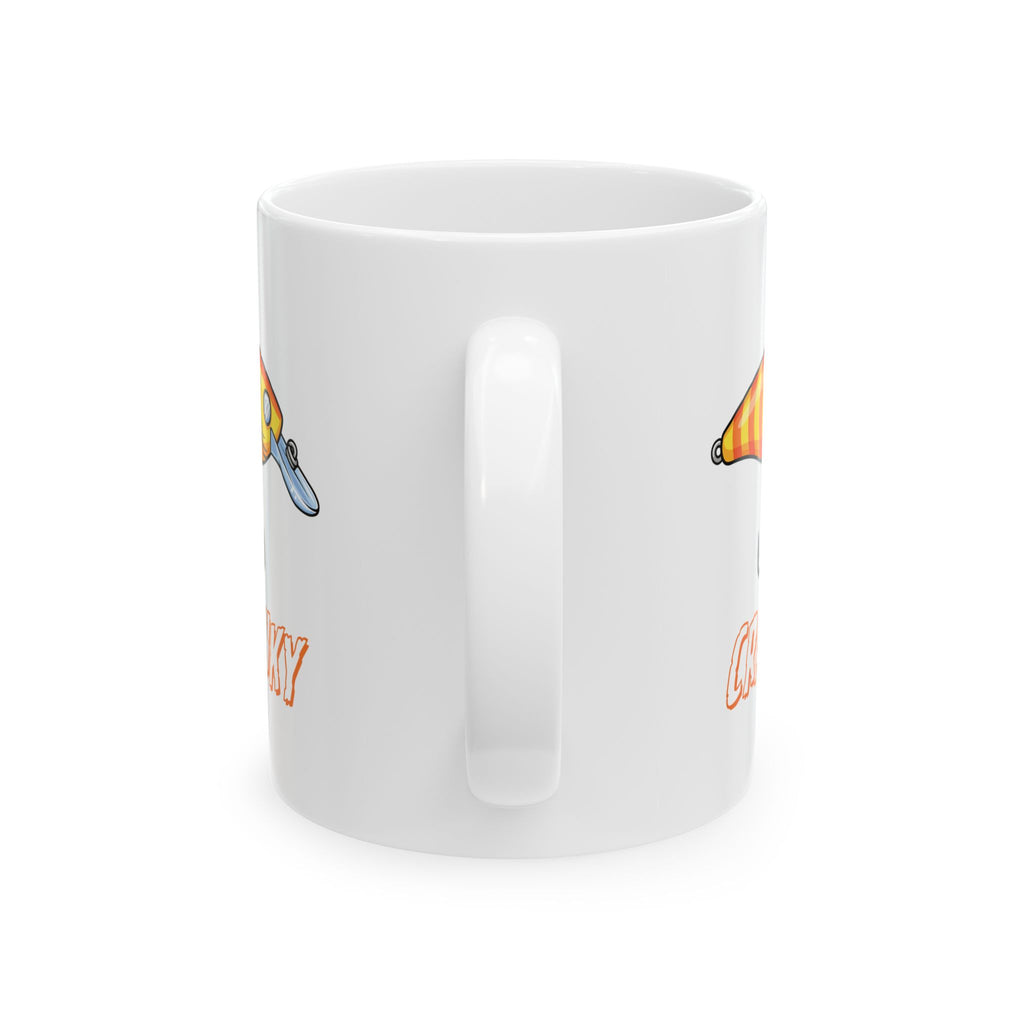 "Cranky" Fishing Themed Ceramic Mug — (11oz, 15oz)