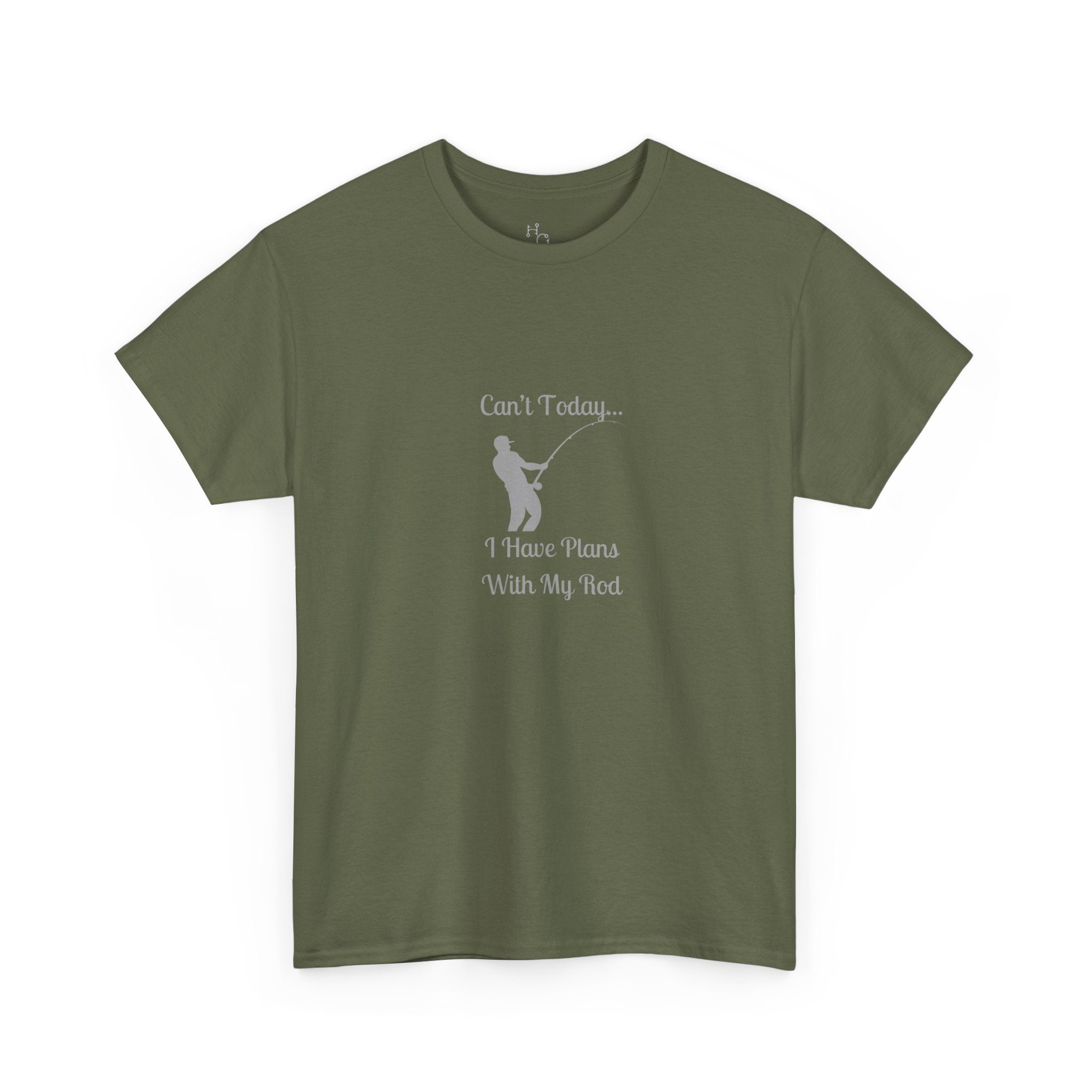 T-Shirt — "Can't Today... I Have Plans With My Rod" Funny Fishing Lover Tee