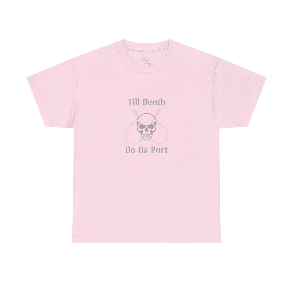 "Till Death Do Us Part" Funny Fishing Softstyle Tee — Gift for Anglers