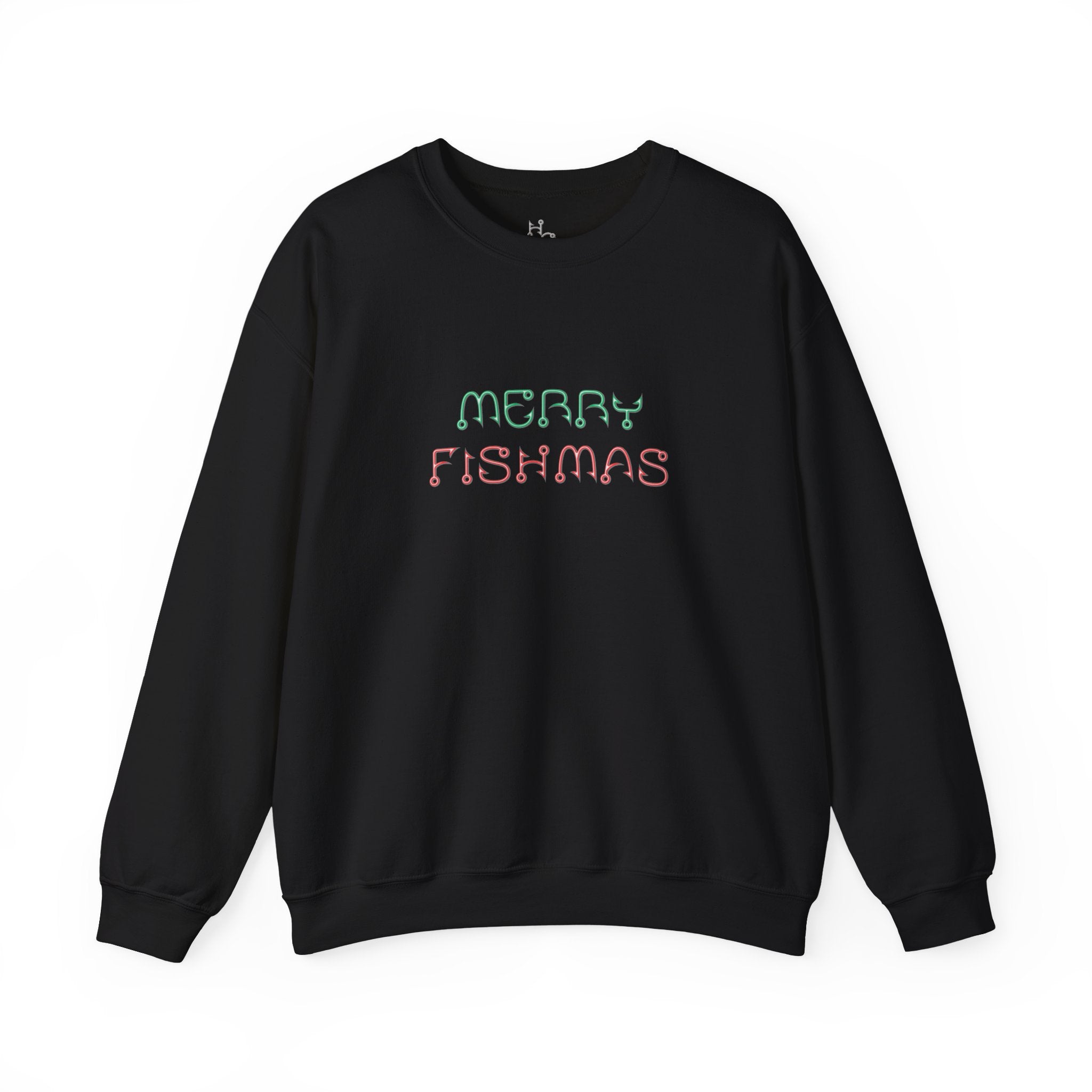 Sweatshirt — "Merry Fishmas" Pastel Holiday Crewneck