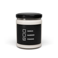 "Single, Married, Fishing Check Box" Funny Fishing Soy Candle (9oz) — Gift for Anglers