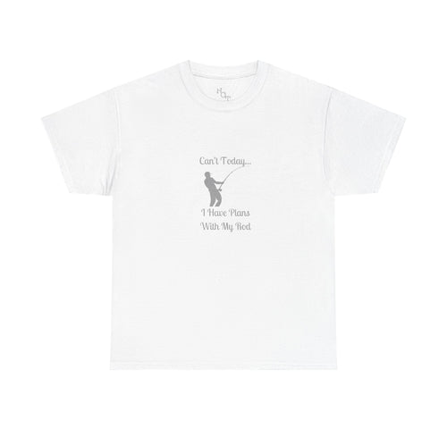 "Can't Today...I Have Plans With My Rod" Funny Fishing Softstyle Tee — Gift for Anglers