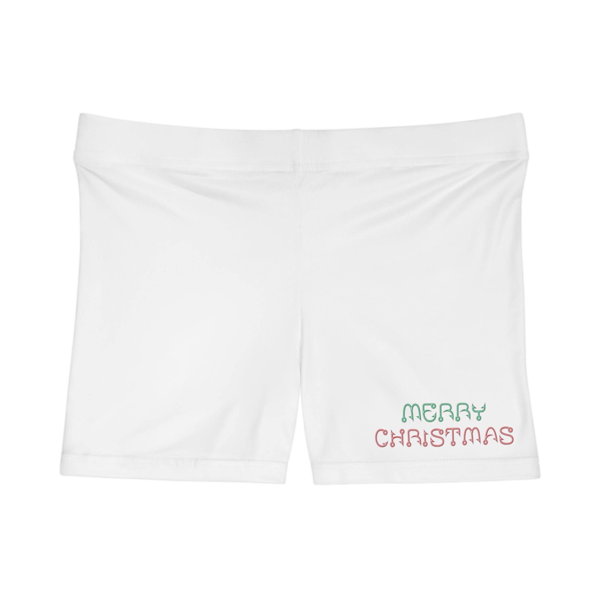 Merry Christmas Women's Holiday Lounge Shorts