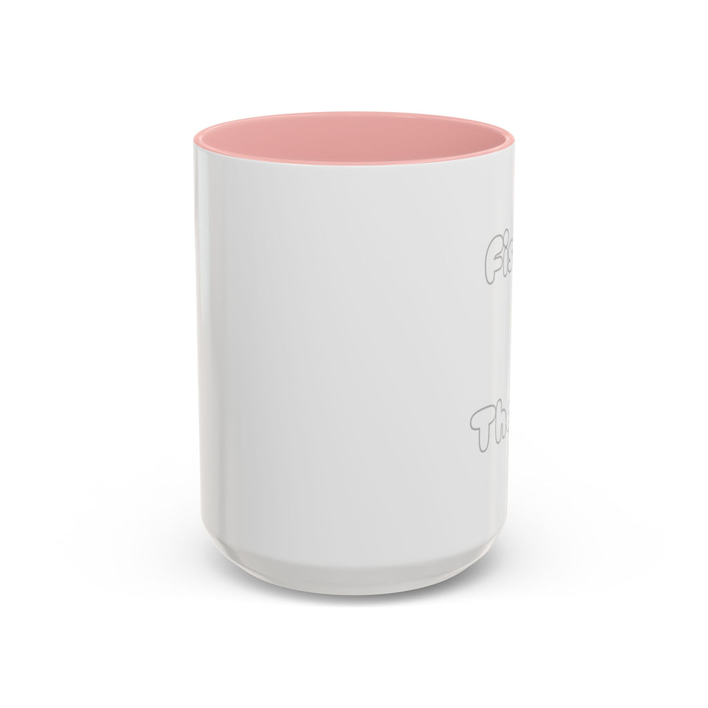 "Fishing = Therapy" Accent Coffee Mug (11, 15oz)