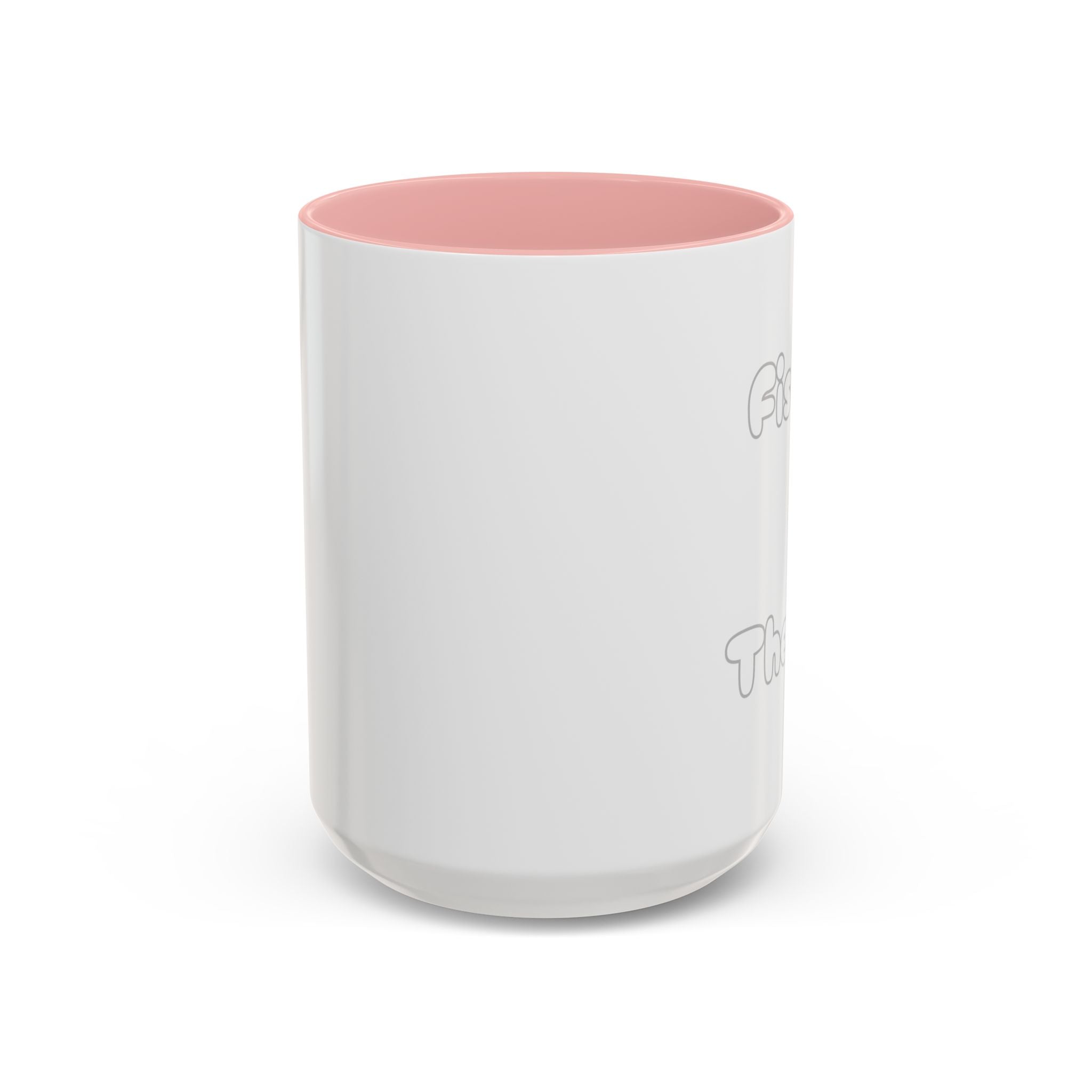 "Fishing = Therapy" Accent Coffee Mug (11, 15oz)