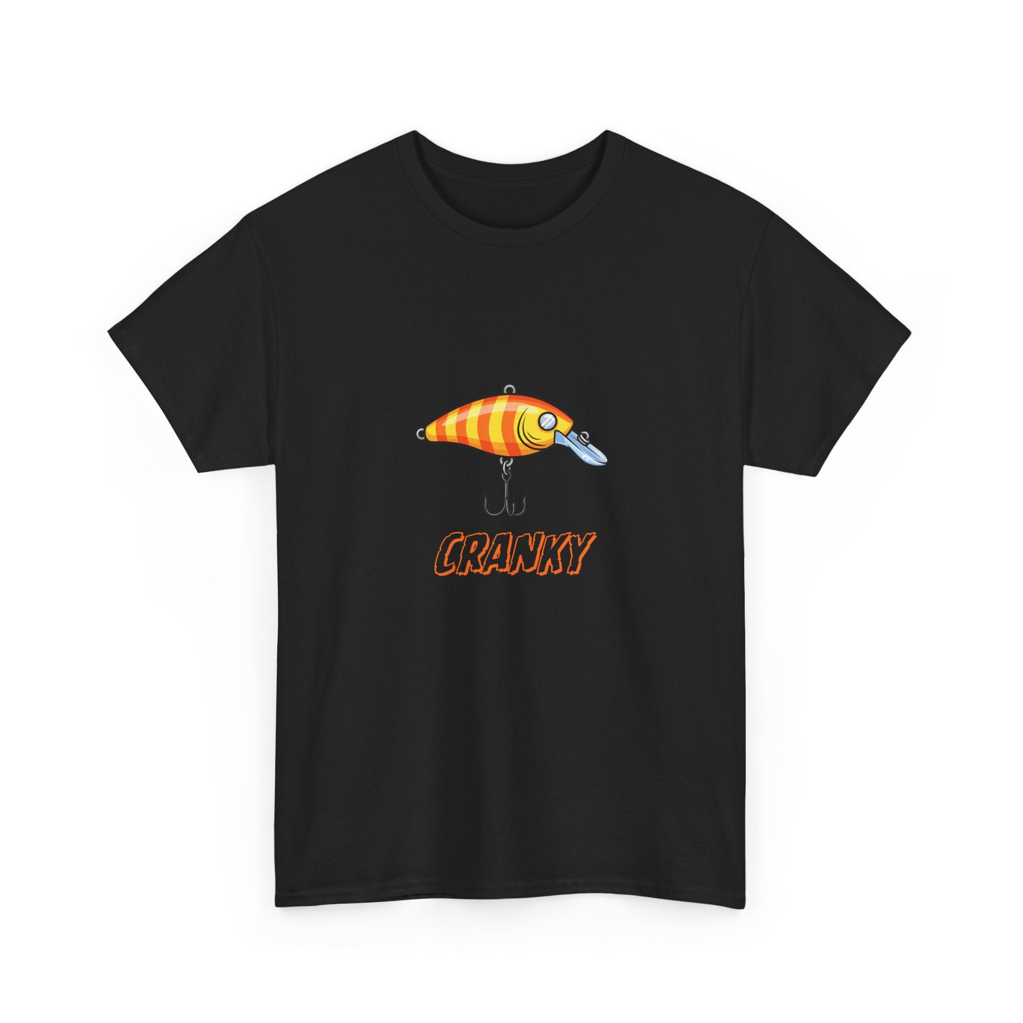 Fishing Lure 'Cranky' T-Shirt — Angler Graphic Tee for Fishermen & Outdoors