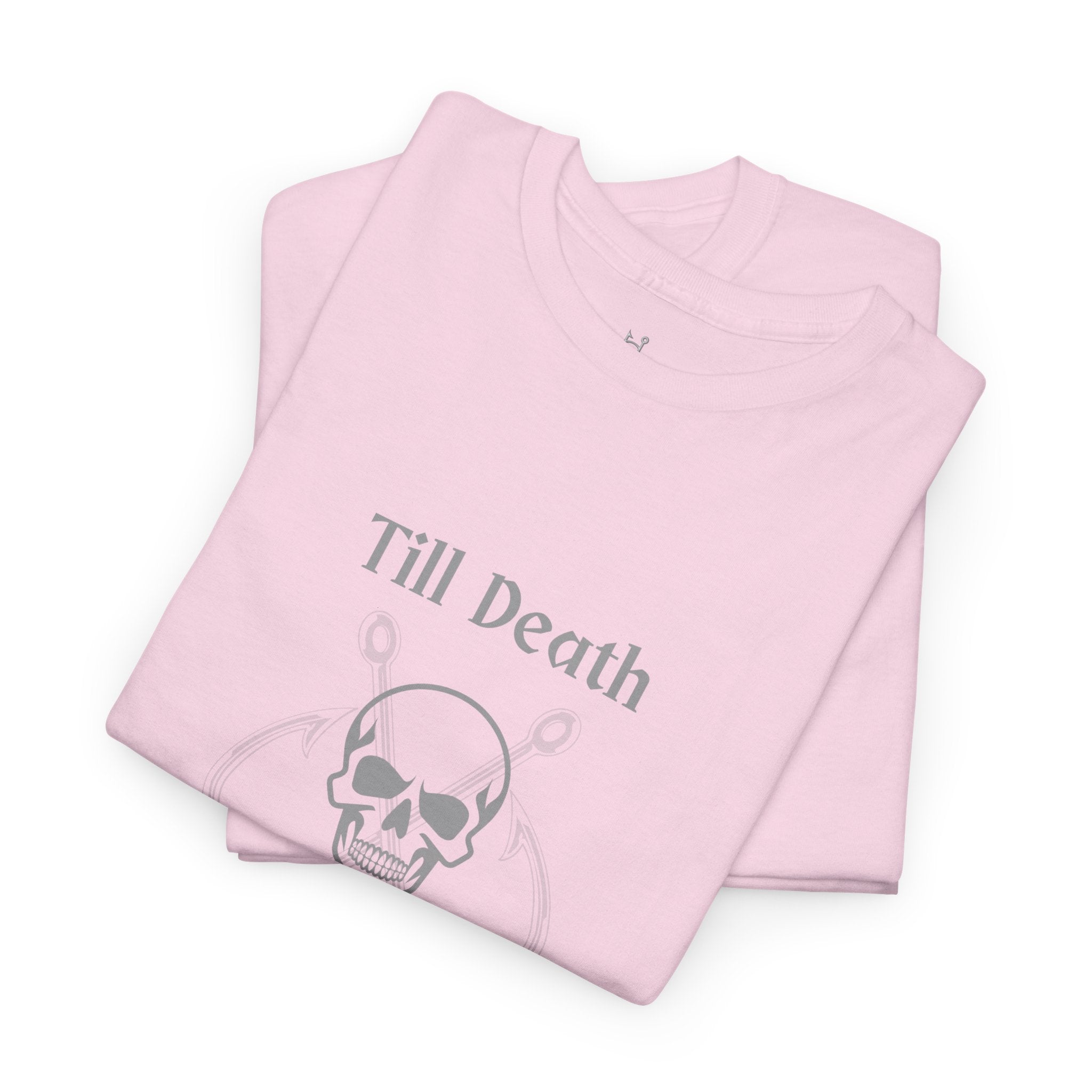 "Till Death Do Us Part" Funny Fishing Softstyle Tee — Gift for Anglers