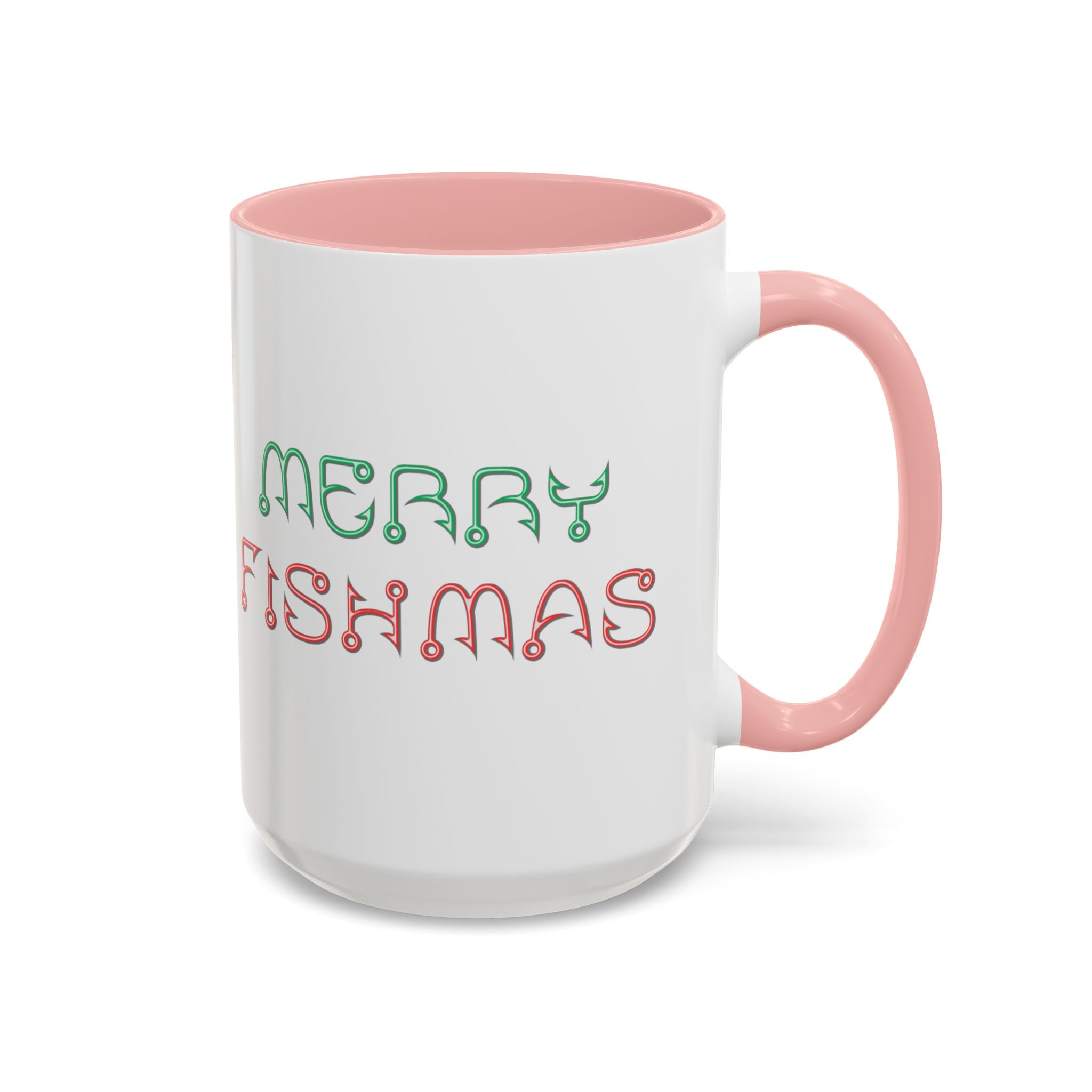 Merry Fishmas Coffee Mug — Funny Holiday Fishing Gift (11/15 oz)