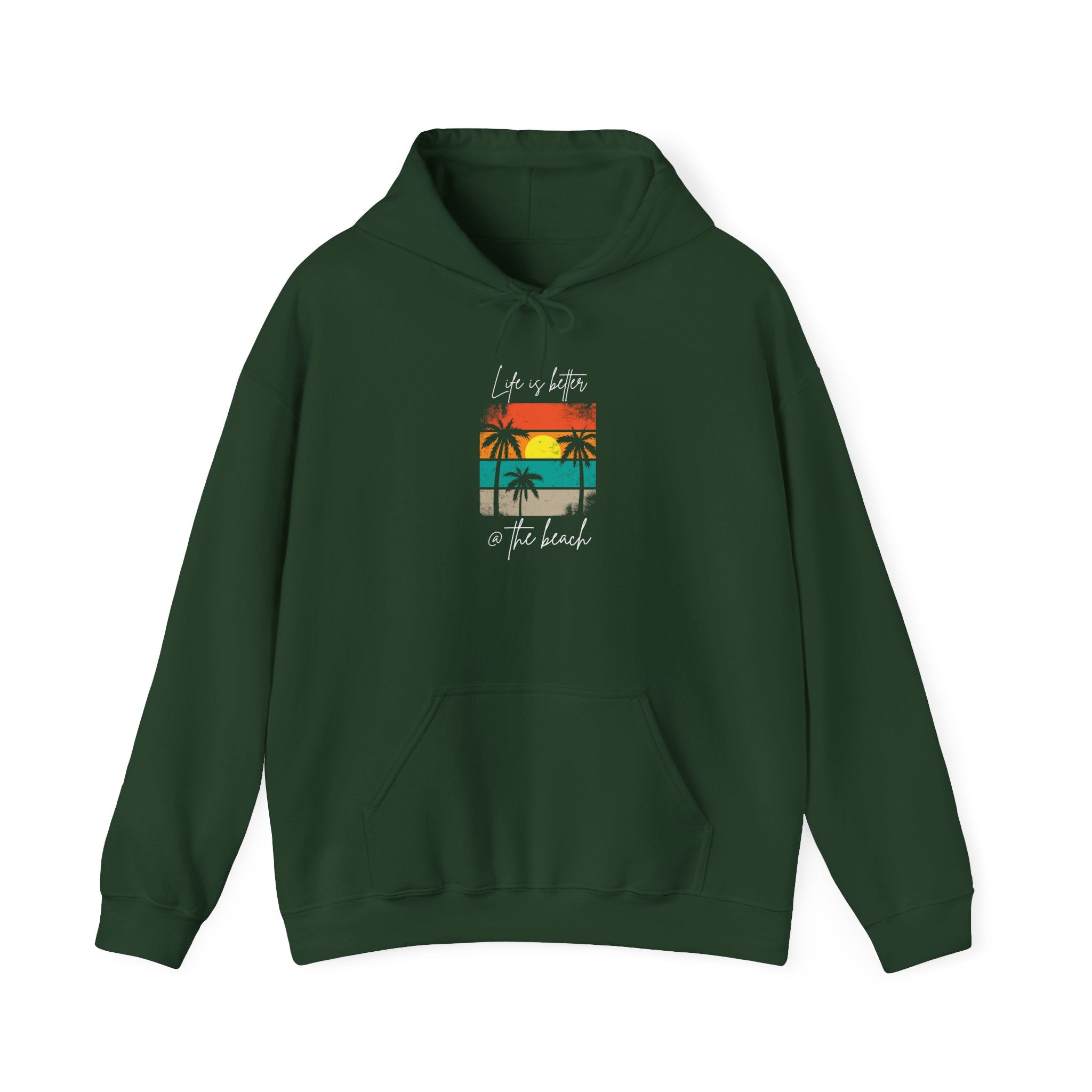 Beach Vibes Unisex Hoodie - "Life is Better at the Beach"