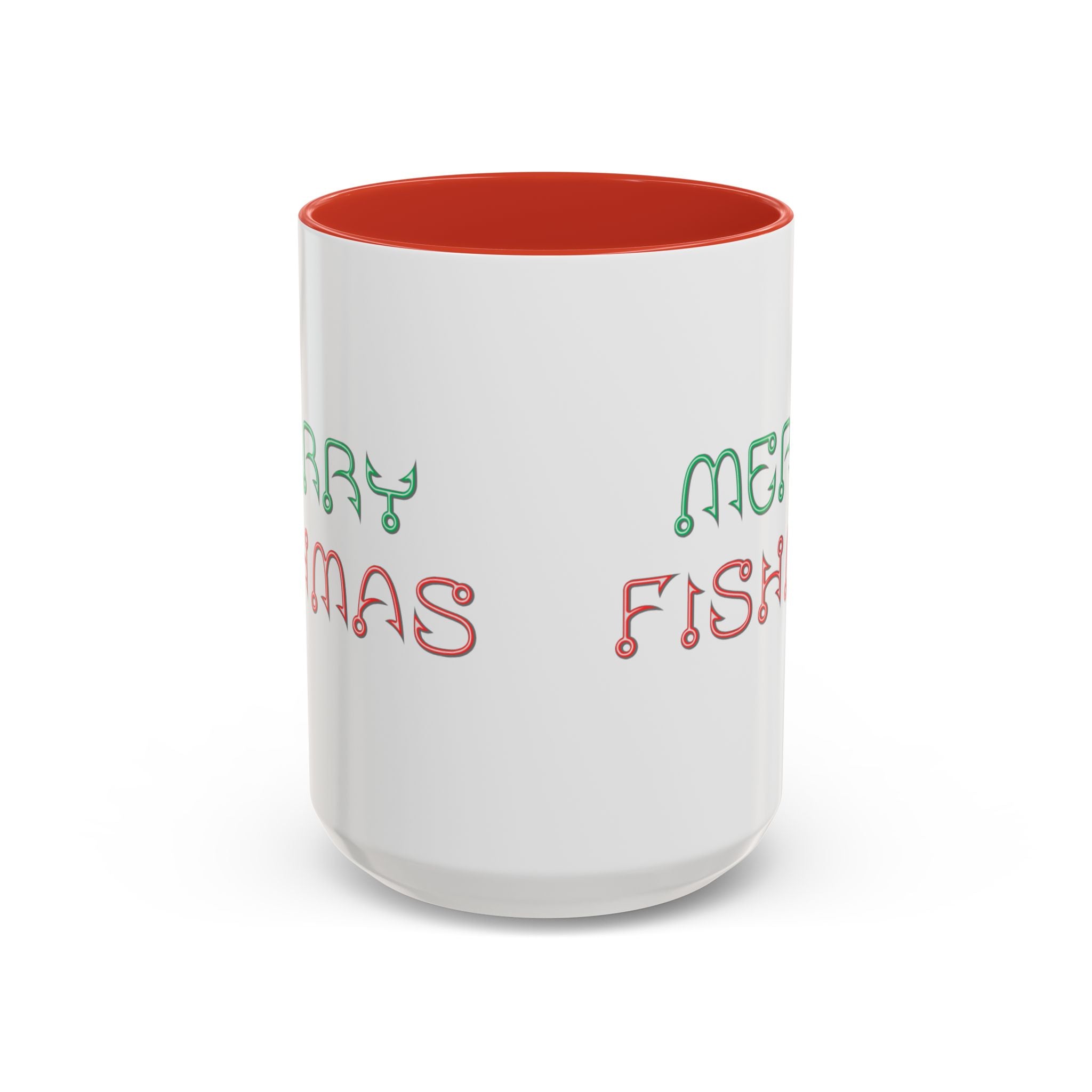 Merry Fishmas Coffee Mug — Funny Holiday Fishing Gift (11/15 oz)