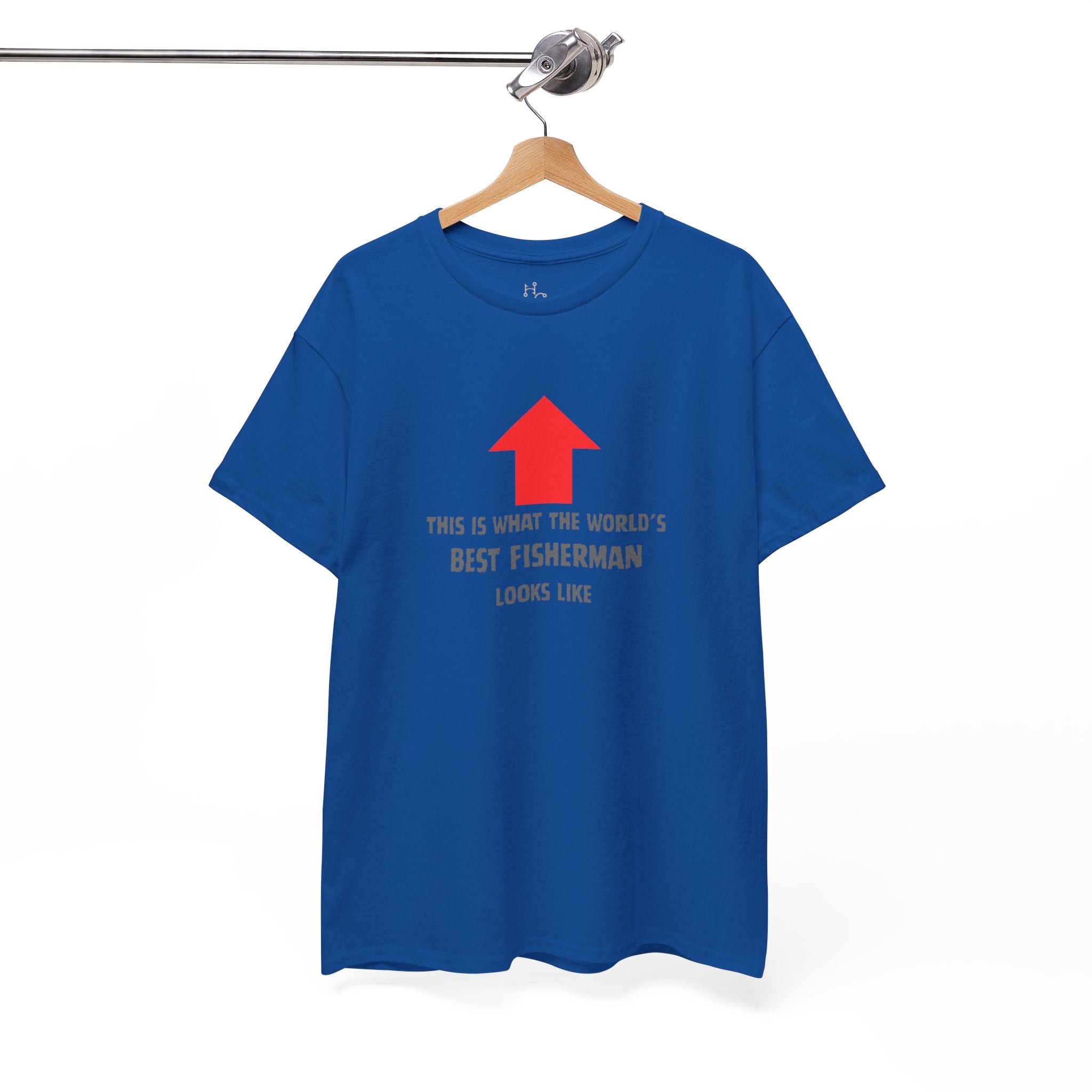 Best Fisherman T-Shirt – "This Is What The World's Best Fisherman Looks Like" Arrow Tee
