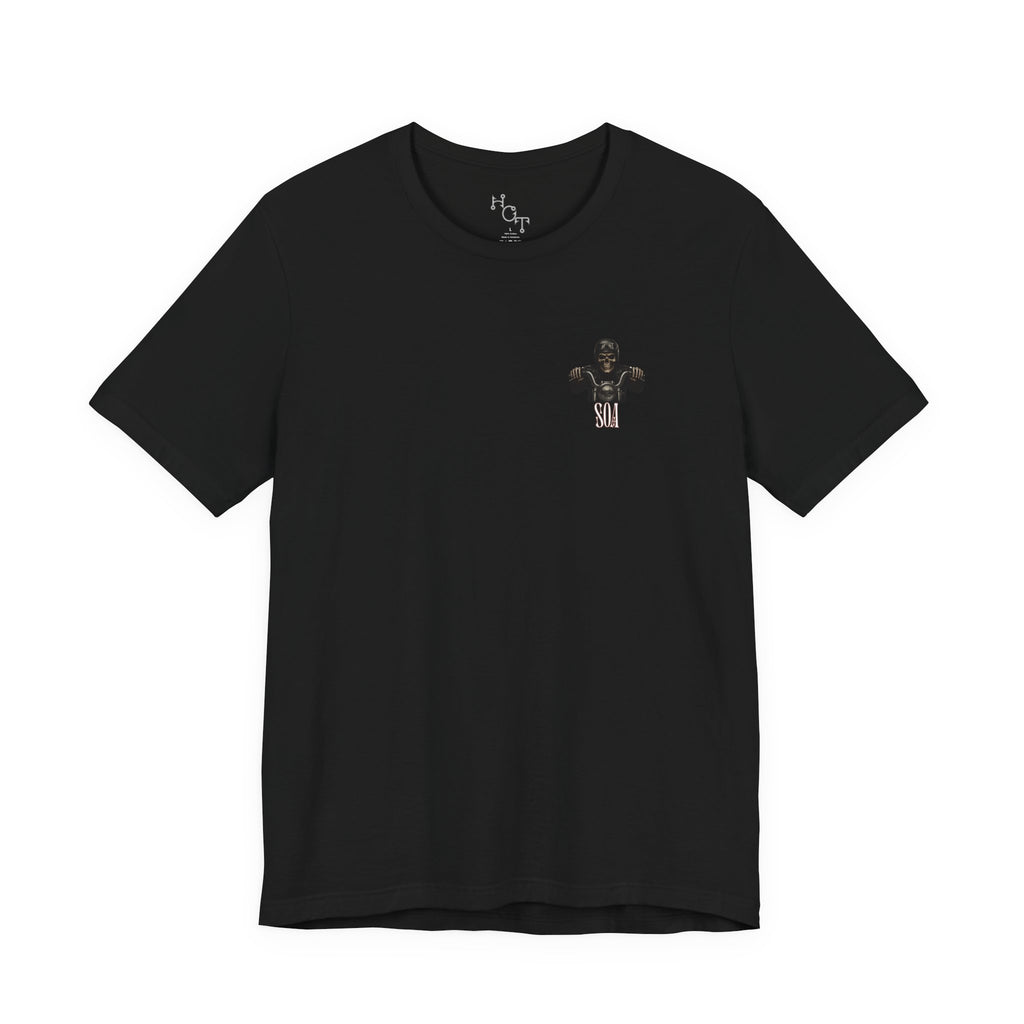 Skull Biker Tee — "Sons of Acetaminophen" Motorcycle T‑Shirt