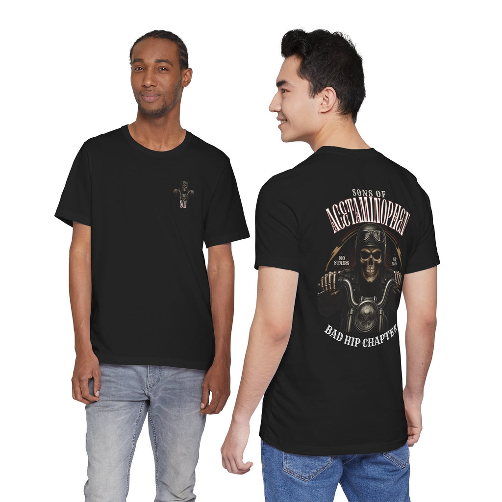 Skull Biker Tee — "Sons of Acetaminophen" Motorcycle T‑Shirt