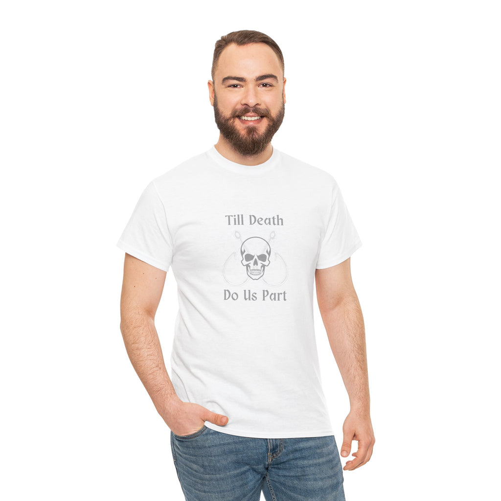 "Till Death Do Us Part" Funny Fishing Softstyle Tee — Gift for Anglers