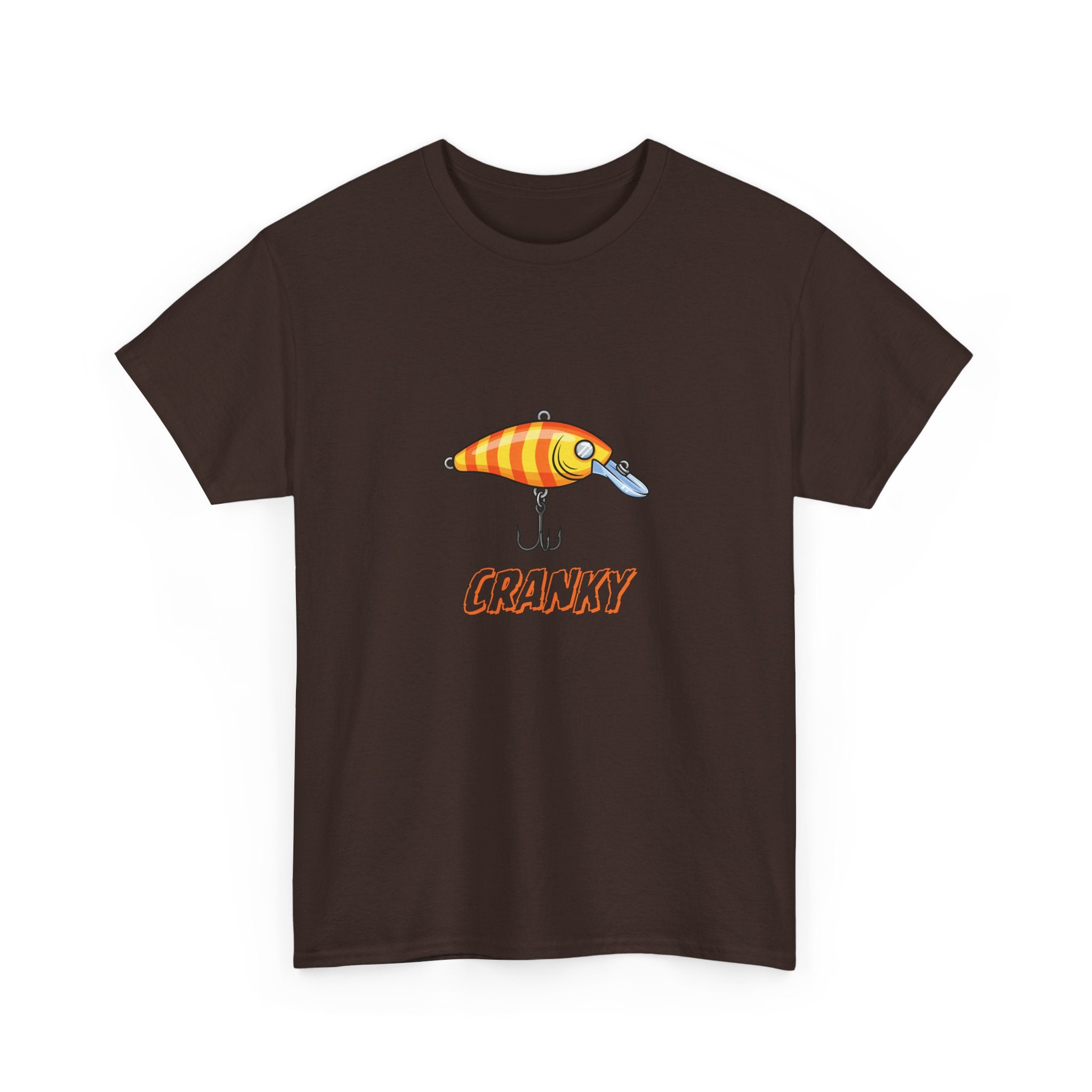 Fishing Lure 'Cranky' T-Shirt — Angler Graphic Tee for Fishermen & Outdoors