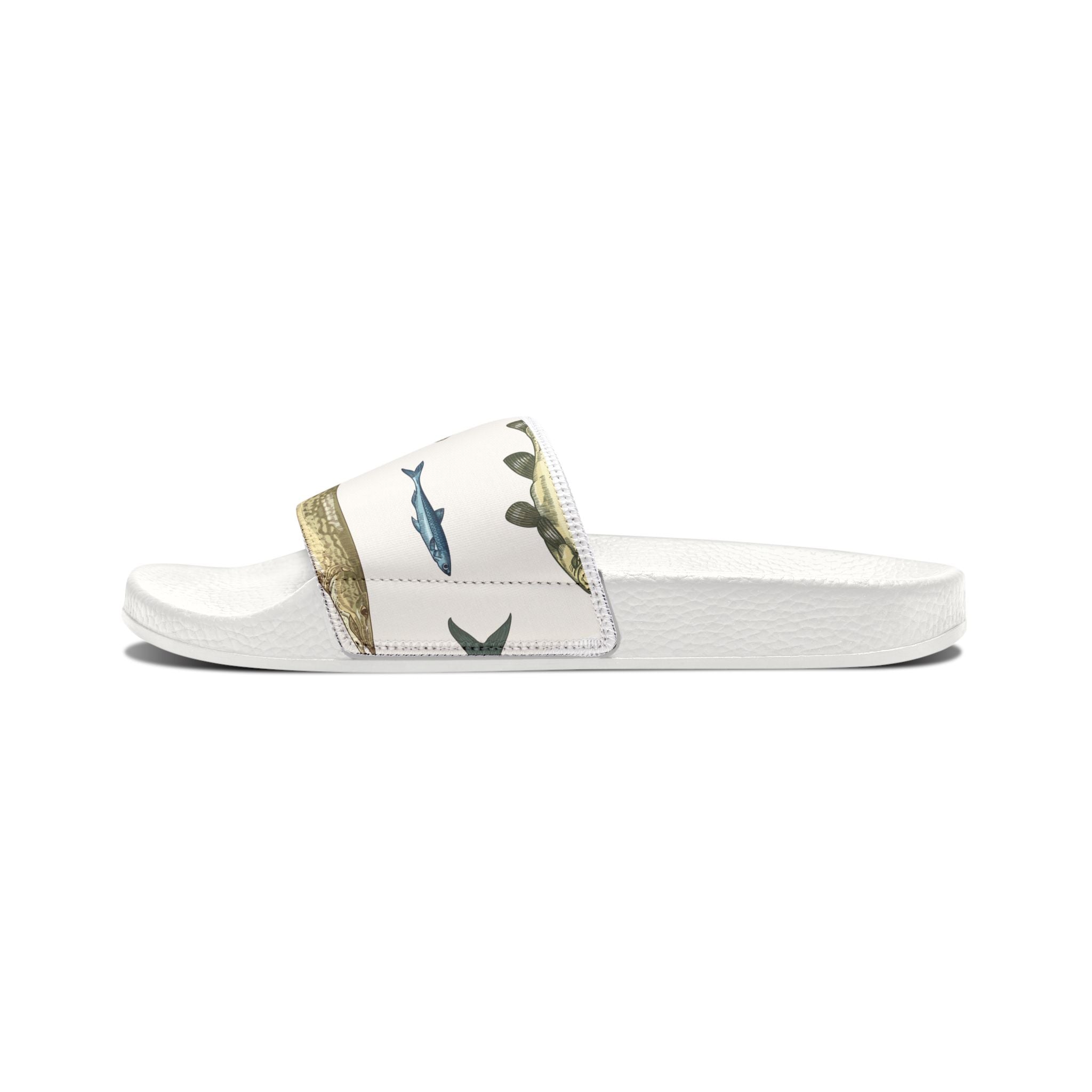 "Fish Print" Funny Fishing Clogs/Sandals — Gift for Anglers